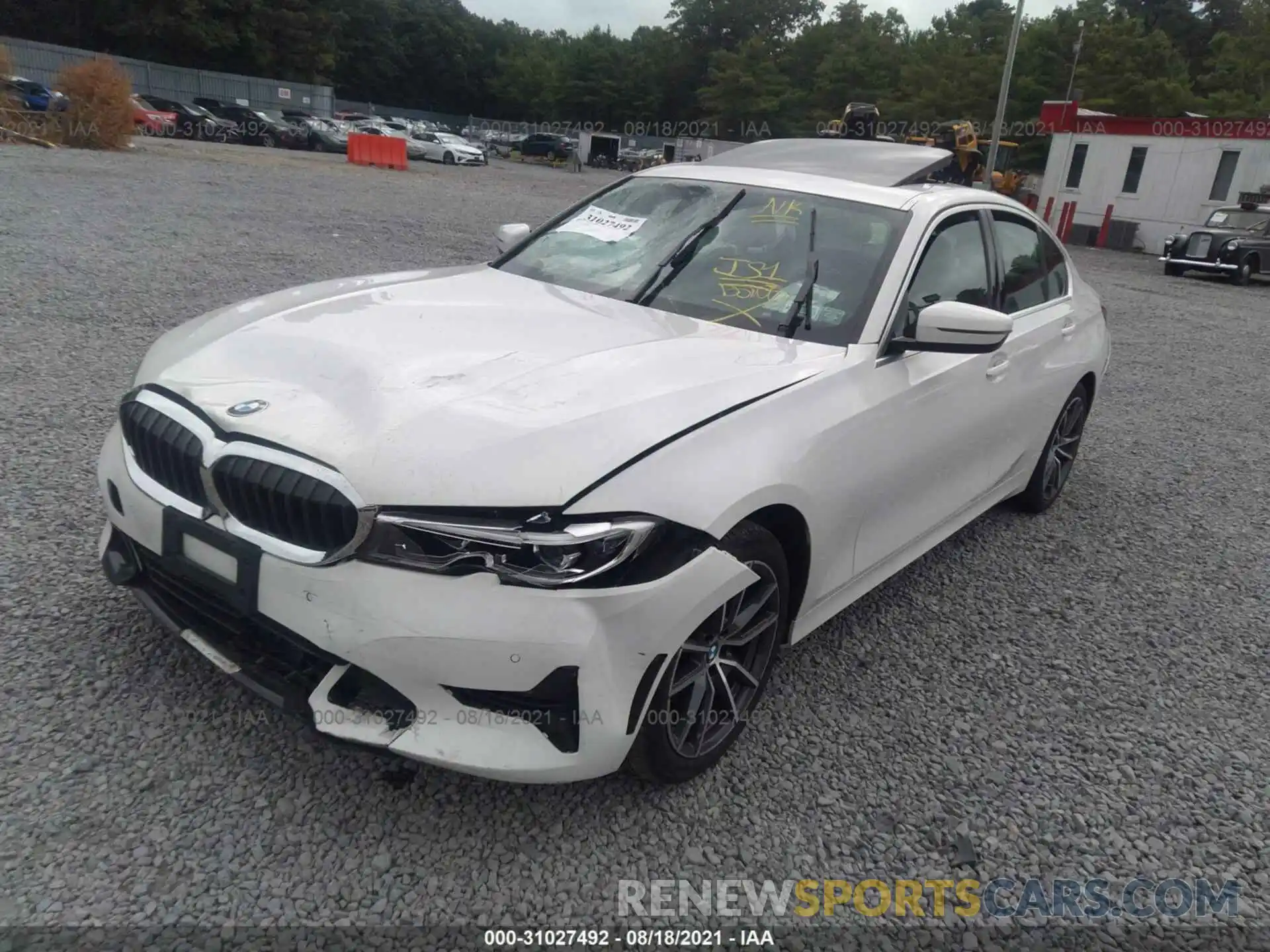 2 Photograph of a damaged car 3MW5R7J08L8B20767 BMW 3 SERIES 2020