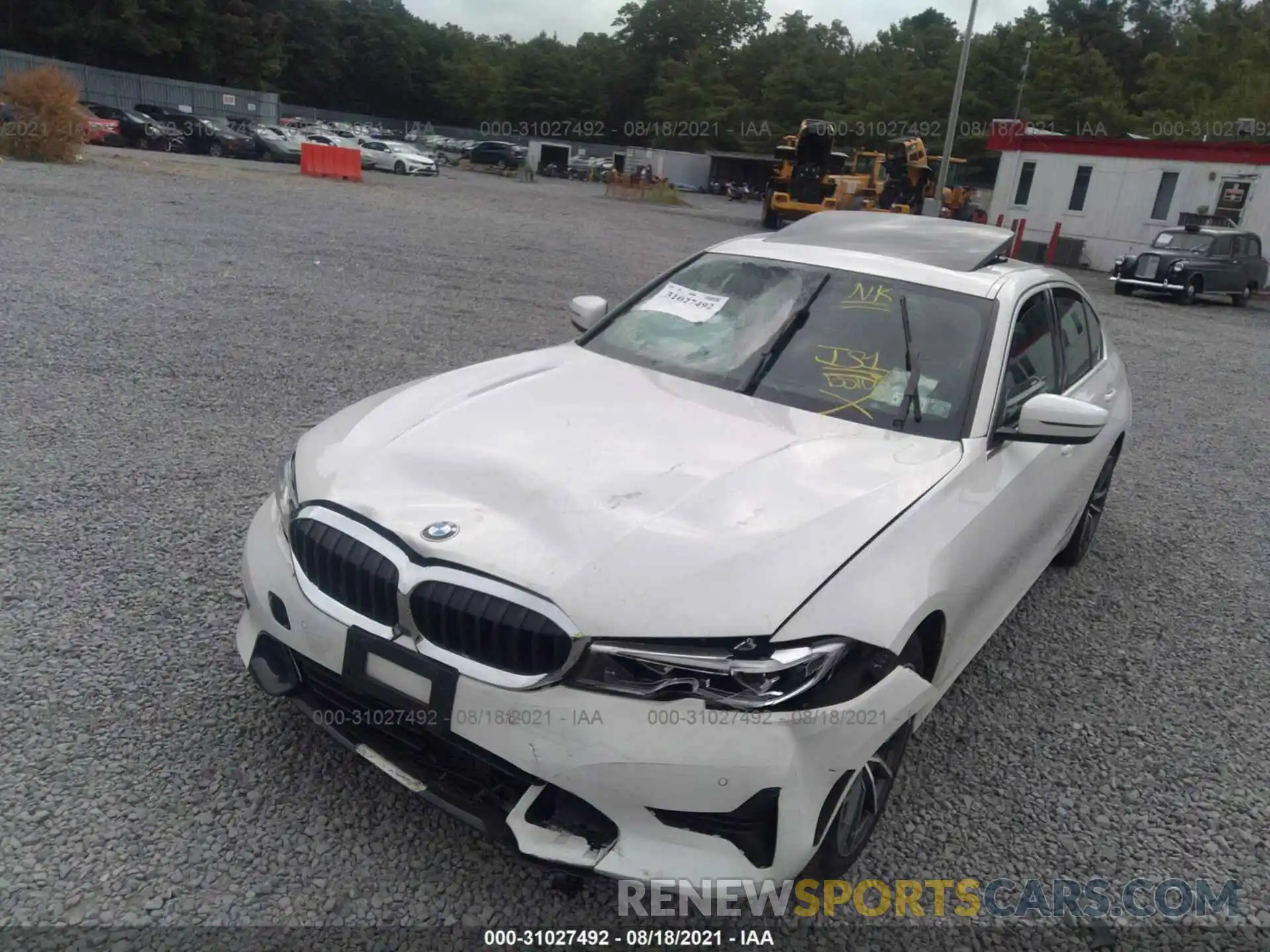 6 Photograph of a damaged car 3MW5R7J08L8B20767 BMW 3 SERIES 2020