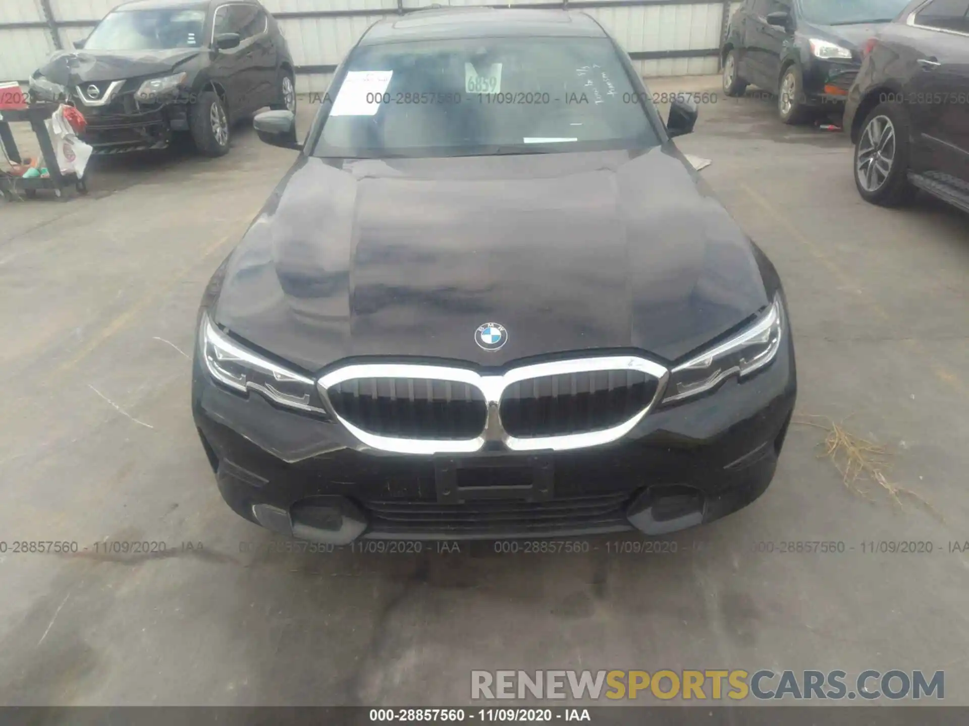 6 Фотография поврежденного автомобиля 3MW5R7J08L8B21515 BMW 3 SERIES 2020