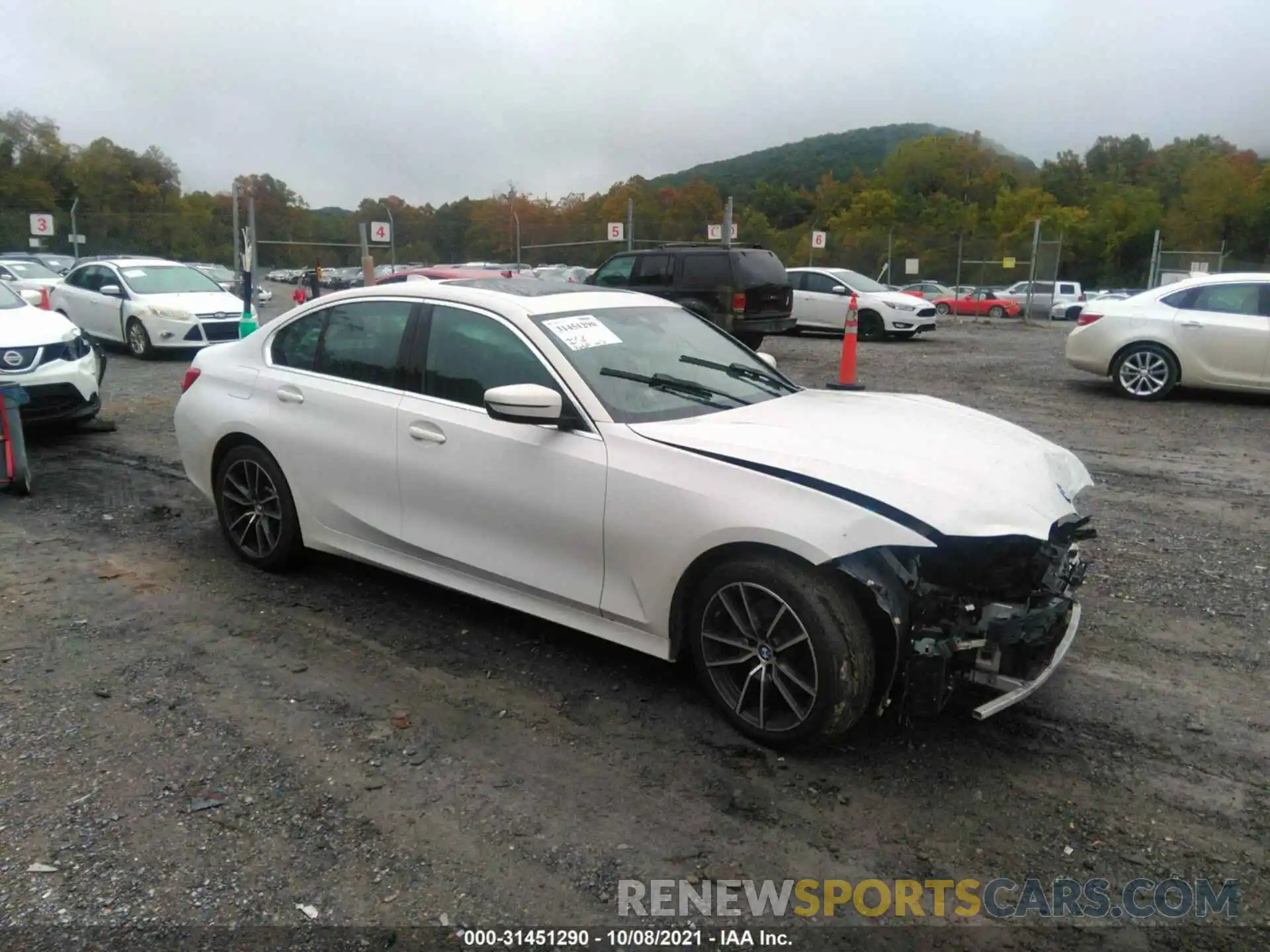 1 Photograph of a damaged car 3MW5R7J08L8B23278 BMW 3 SERIES 2020