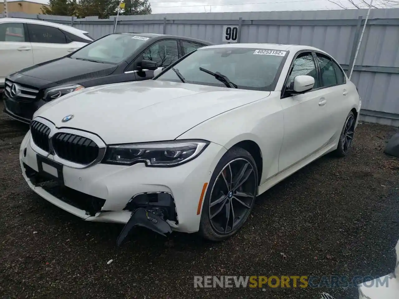 2 Photograph of a damaged car 3MW5R7J08L8B24317 BMW 3 SERIES 2020