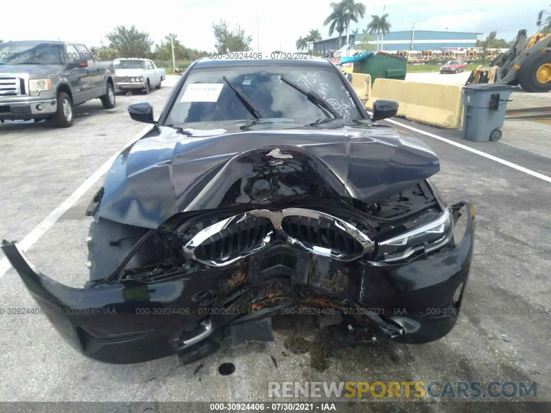 6 Photograph of a damaged car 3MW5R7J08L8B25290 BMW 3 SERIES 2020