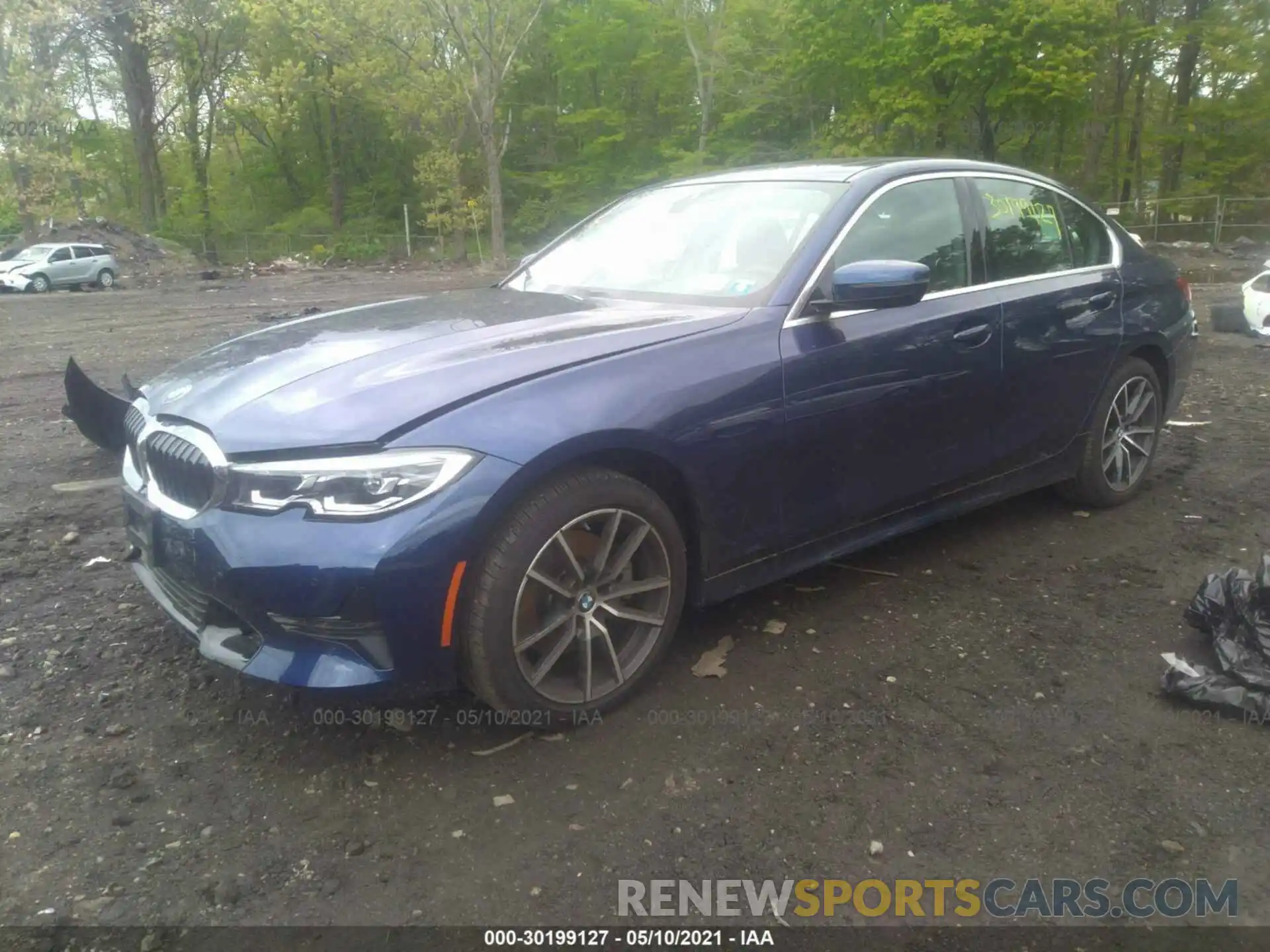 2 Photograph of a damaged car 3MW5R7J08L8B30991 BMW 3 SERIES 2020