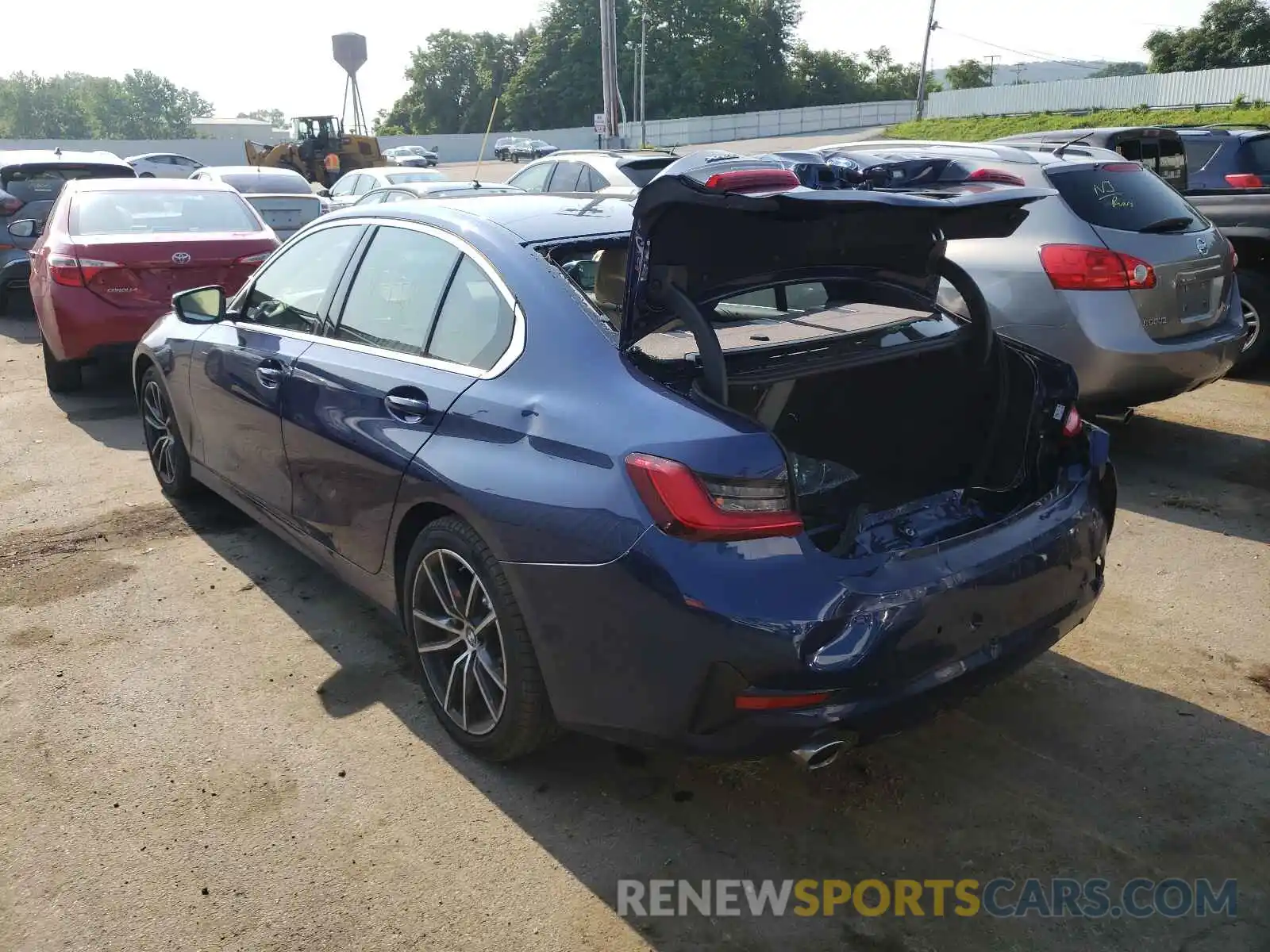 3 Photograph of a damaged car 3MW5R7J08L8B36435 BMW 3 SERIES 2020