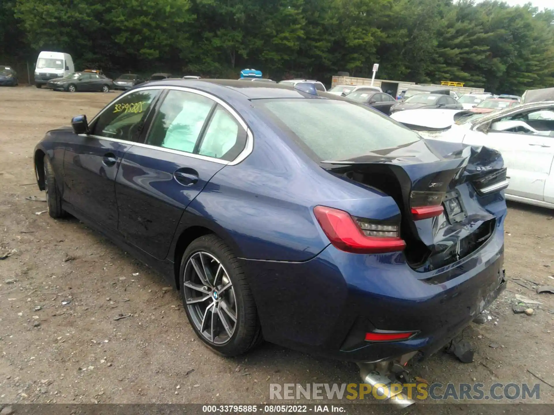 3 Photograph of a damaged car 3MW5R7J09L8B04920 BMW 3 SERIES 2020