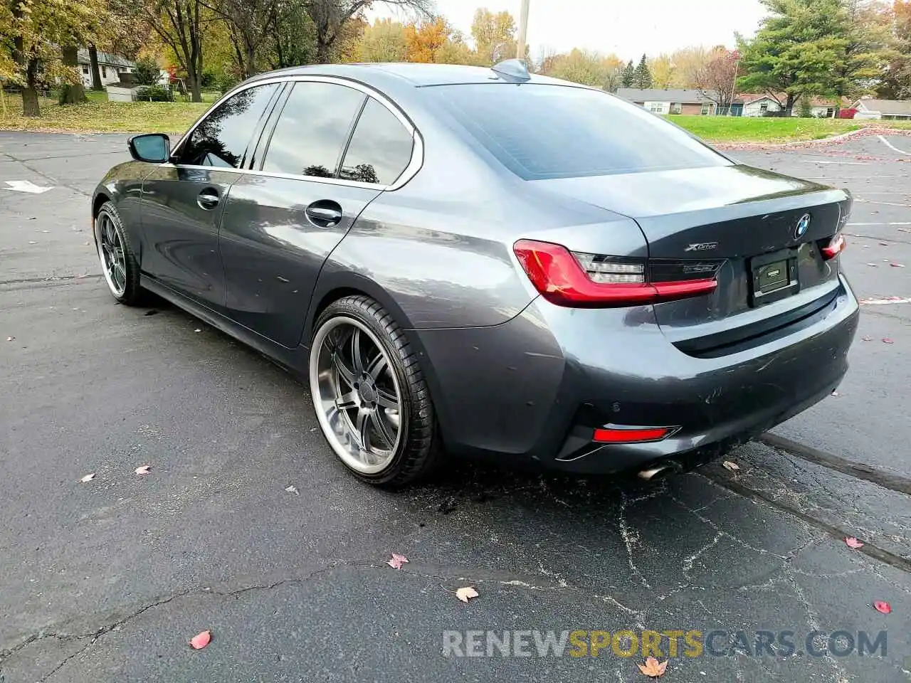 3 Photograph of a damaged car 3MW5R7J09L8B05579 BMW 3 SERIES 2020