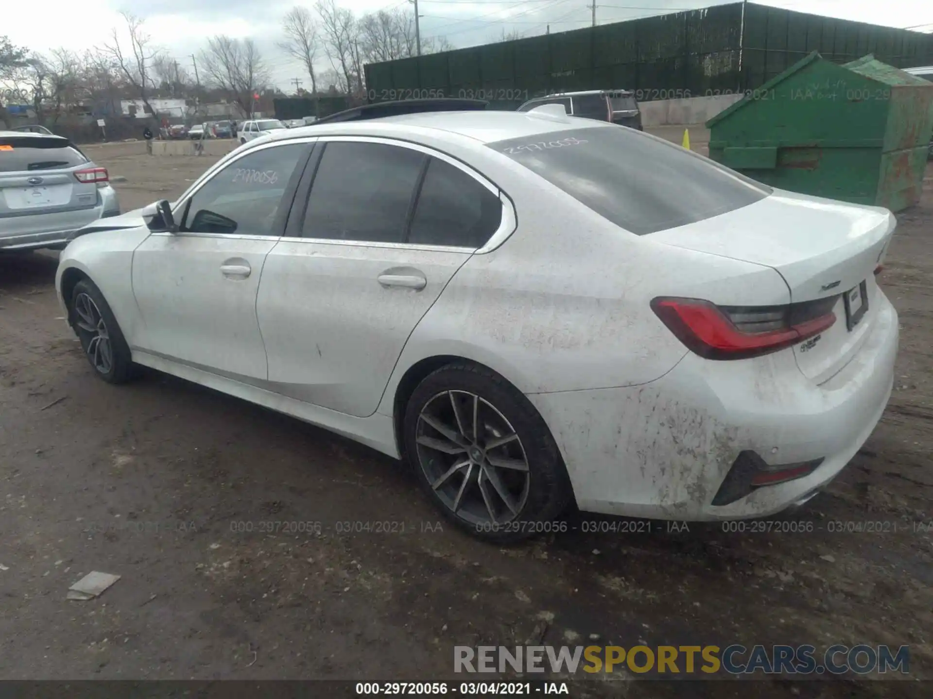 3 Photograph of a damaged car 3MW5R7J09L8B09485 BMW 3 SERIES 2020