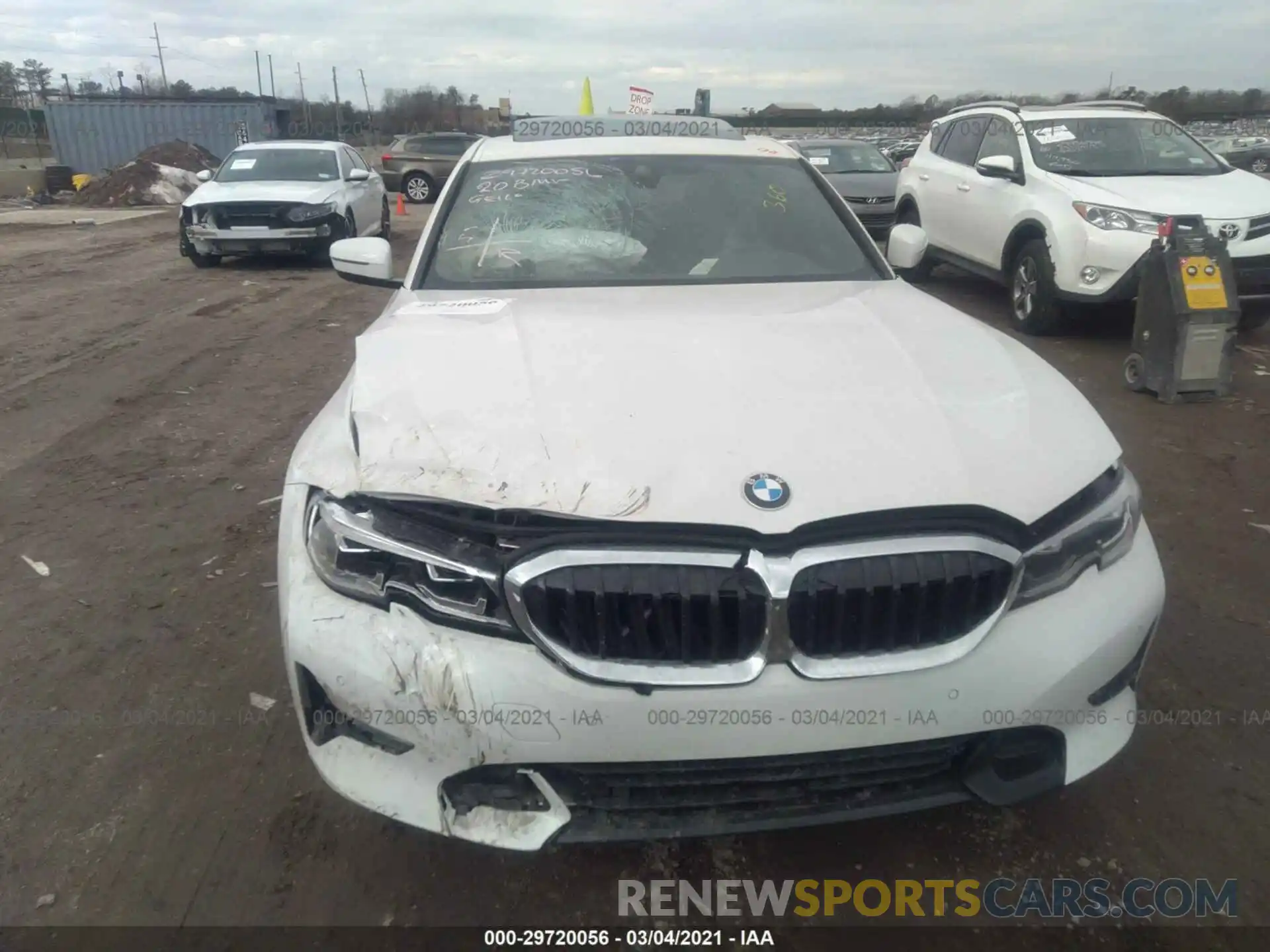 6 Photograph of a damaged car 3MW5R7J09L8B09485 BMW 3 SERIES 2020