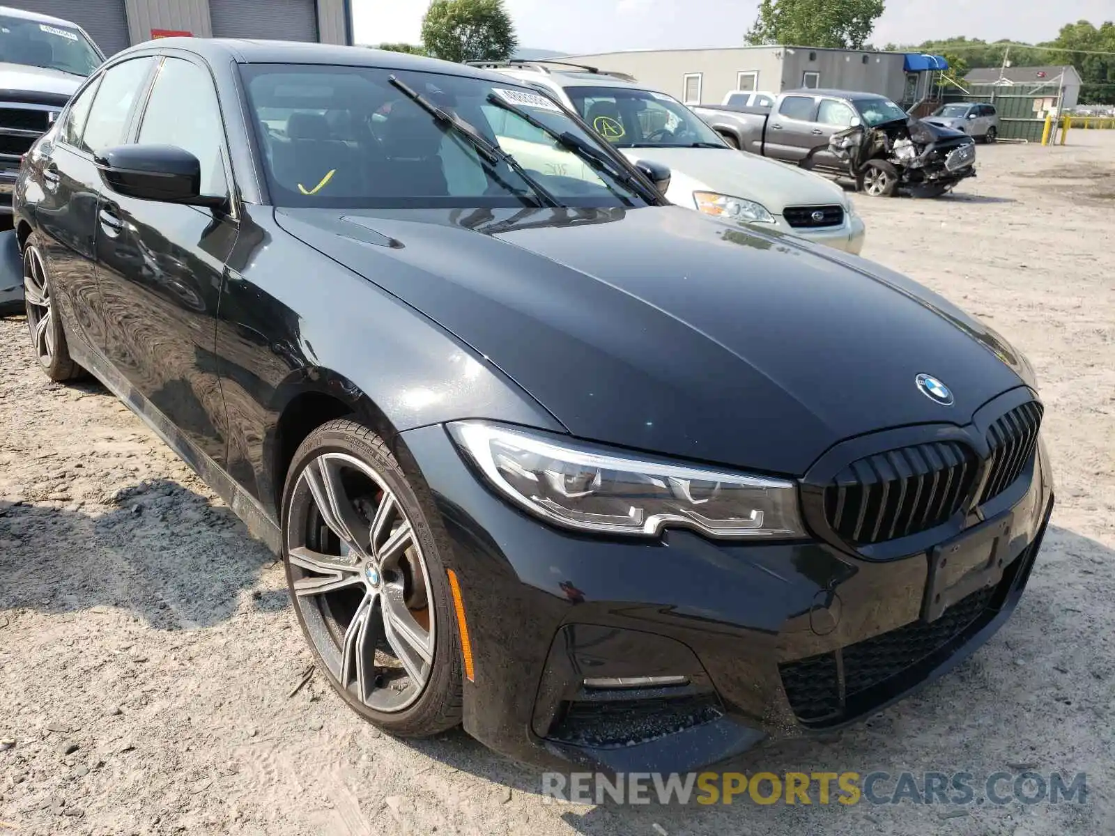 1 Photograph of a damaged car 3MW5R7J09L8B13925 BMW 3 SERIES 2020