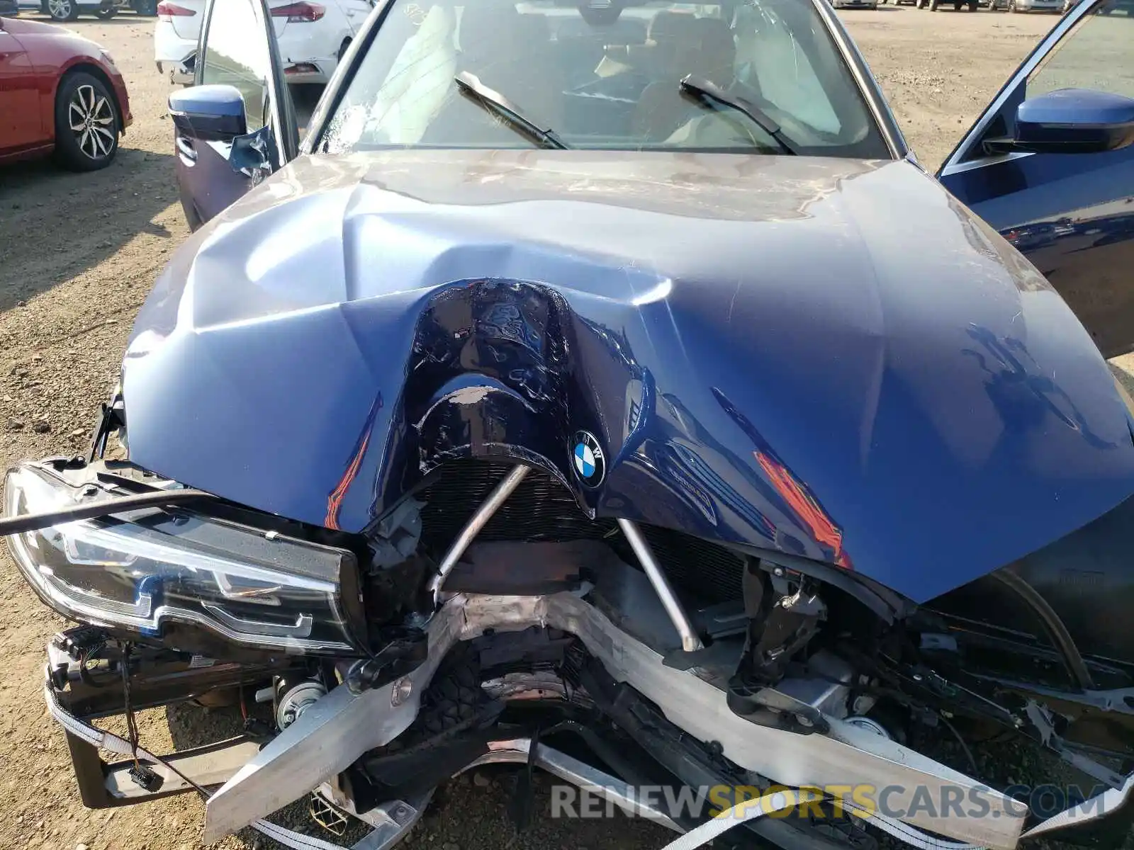 7 Photograph of a damaged car 3MW5R7J09L8B17960 BMW 3 SERIES 2020