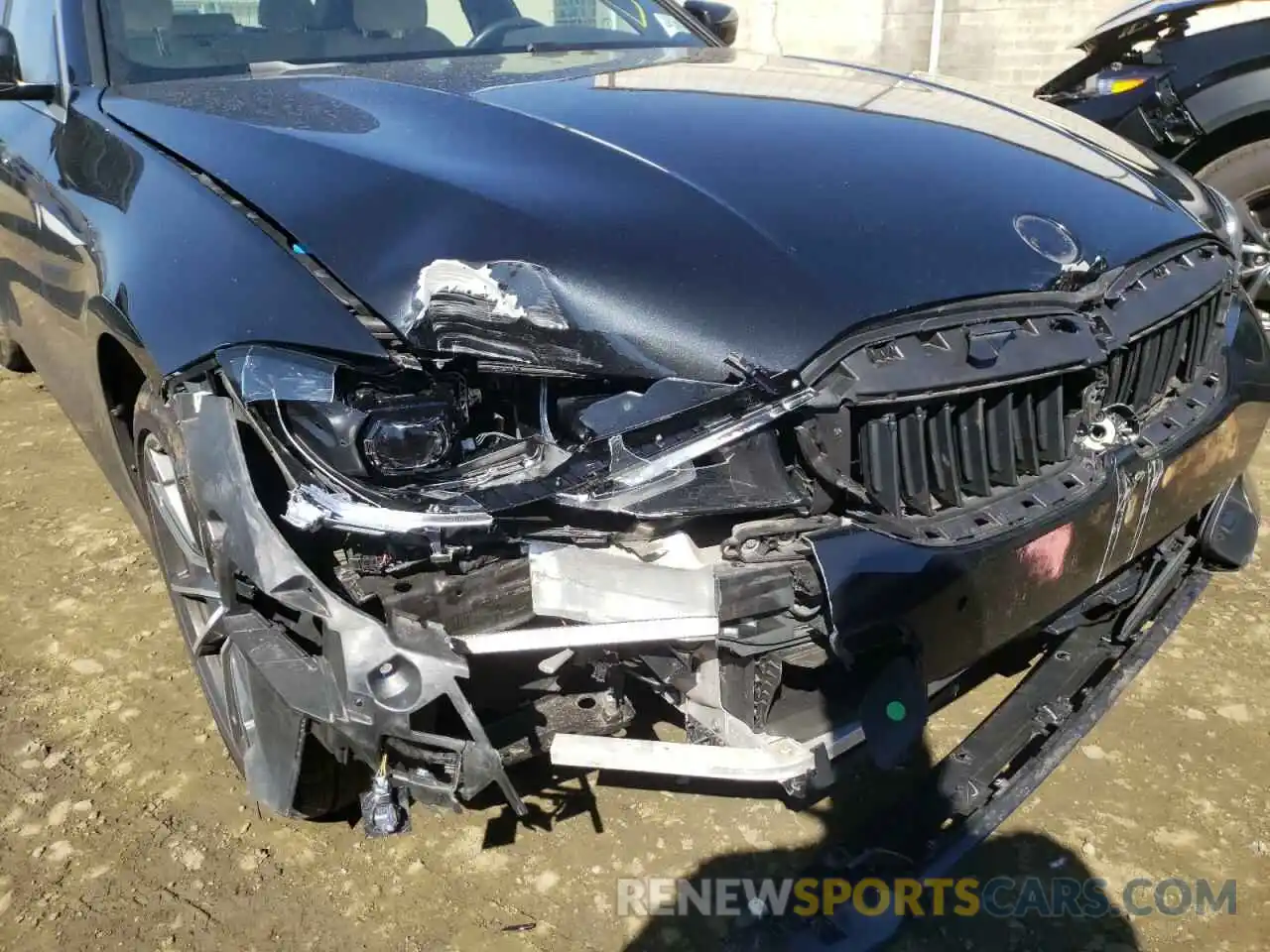 9 Photograph of a damaged car 3MW5R7J09L8B18414 BMW 3 SERIES 2020