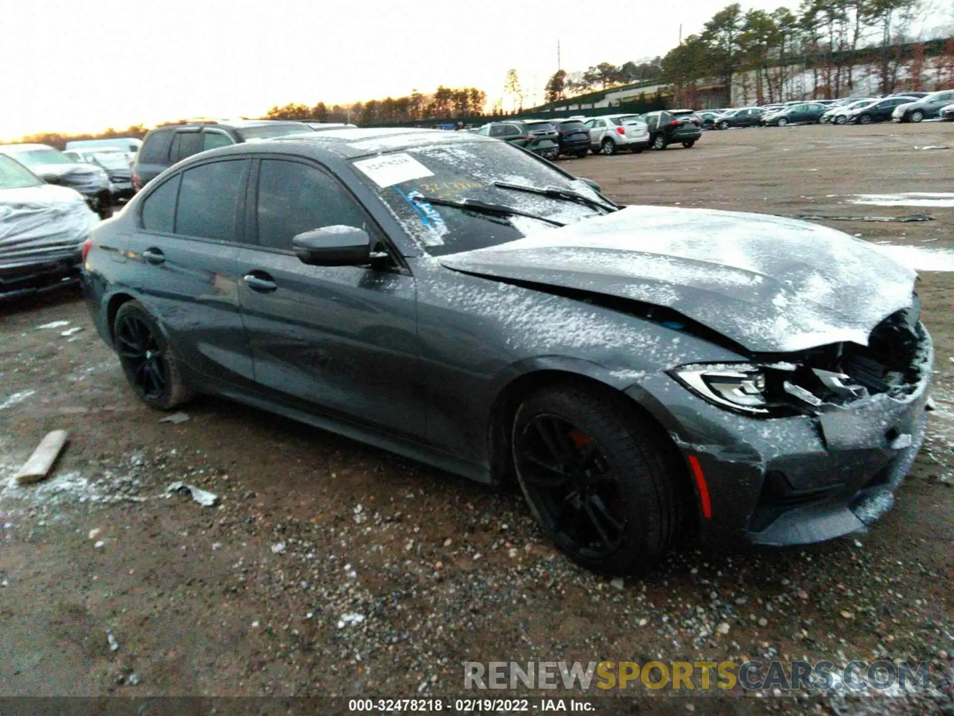 1 Photograph of a damaged car 3MW5R7J09L8B19708 BMW 3 SERIES 2020