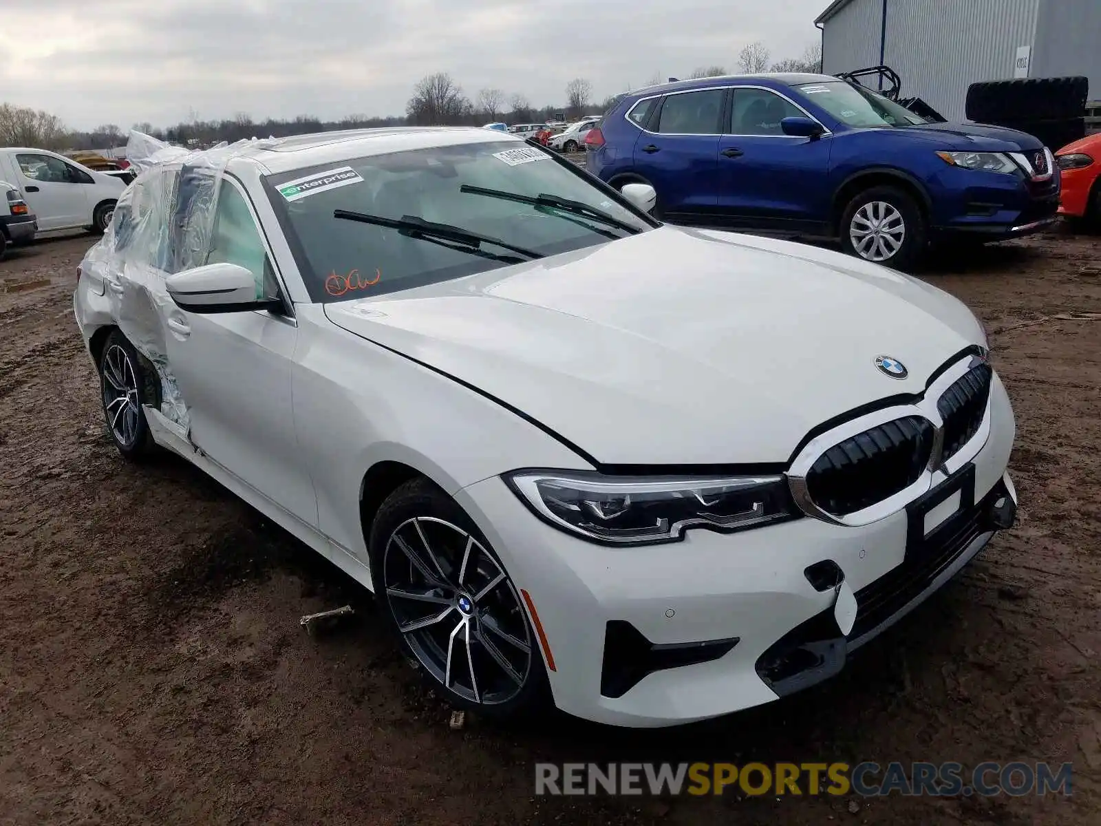 1 Photograph of a damaged car 3MW5R7J09L8B20728 BMW 3 SERIES 2020