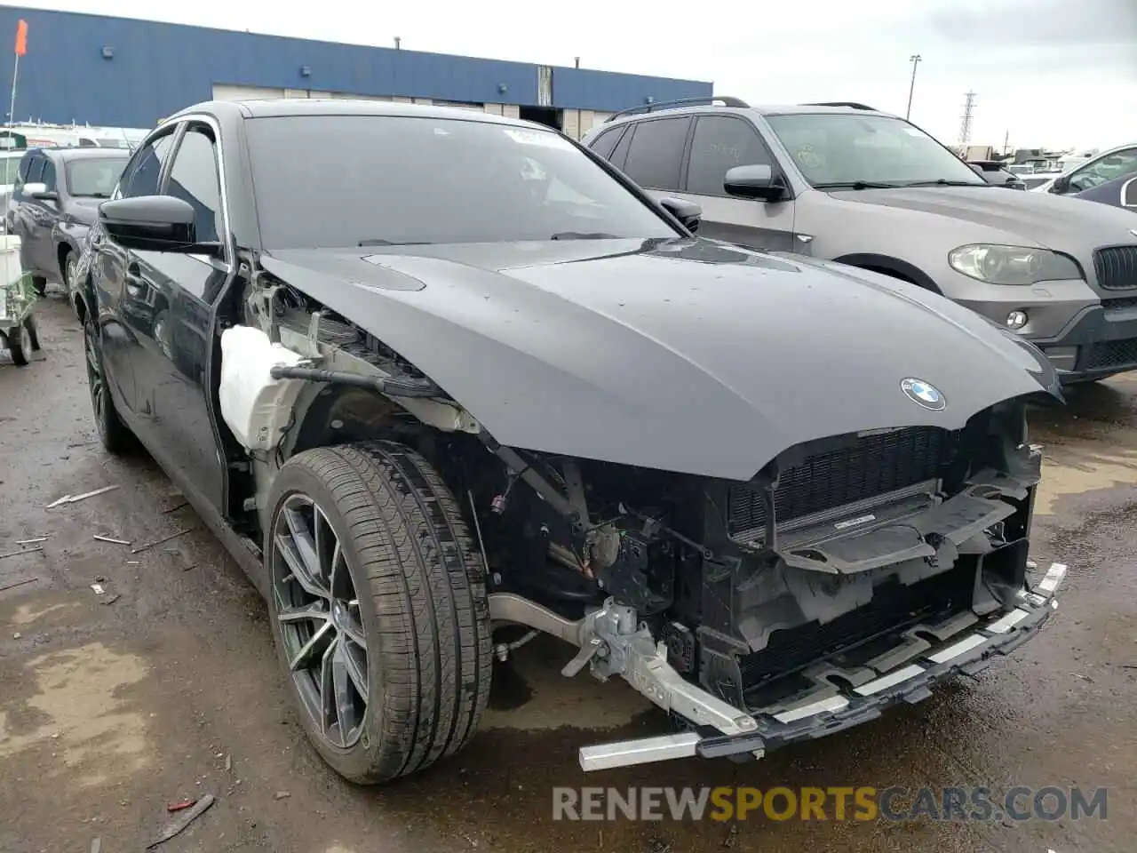 1 Photograph of a damaged car 3MW5R7J09L8B21054 BMW 3 SERIES 2020