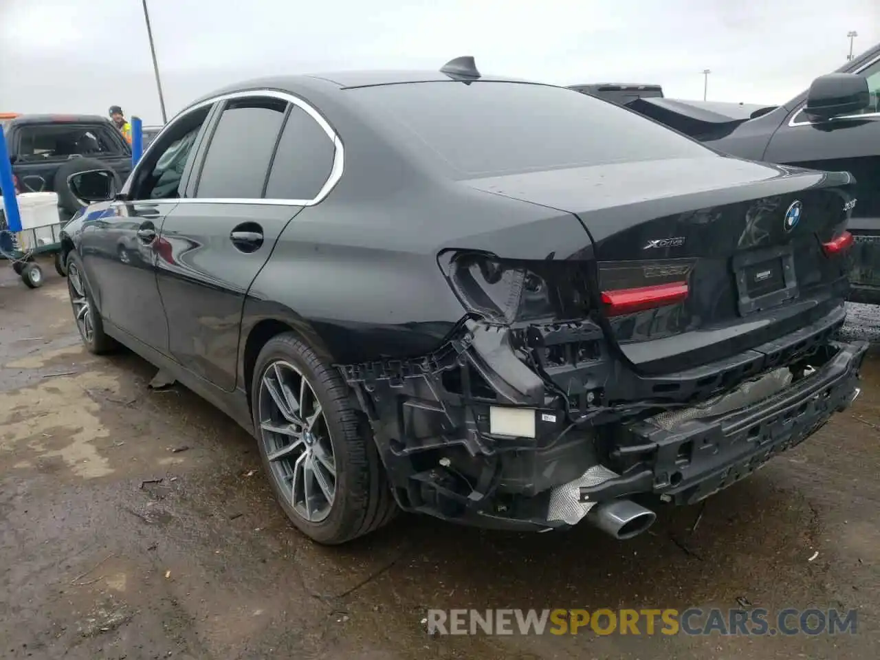 3 Photograph of a damaged car 3MW5R7J09L8B21054 BMW 3 SERIES 2020