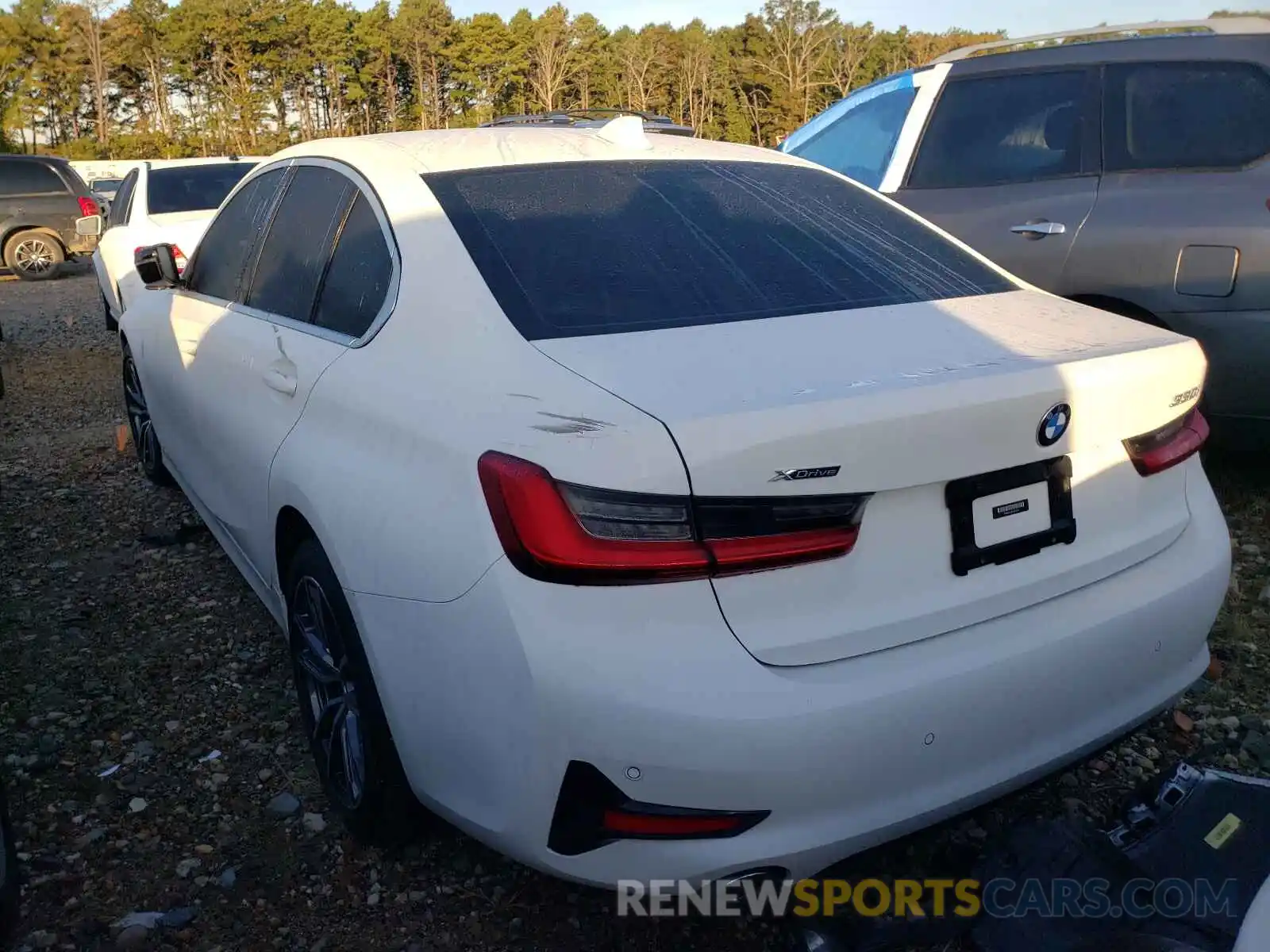 3 Photograph of a damaged car 3MW5R7J09L8B22012 BMW 3 SERIES 2020