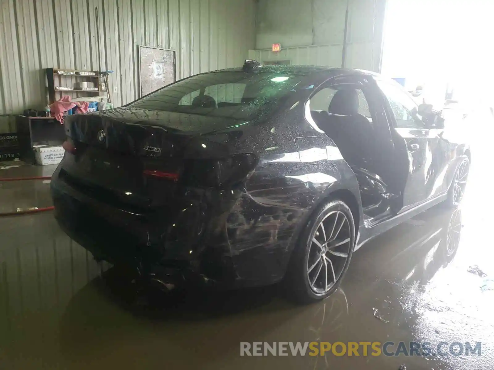 4 Фотография поврежденного автомобиля 3MW5R7J09L8B22737 BMW 3 SERIES 2020