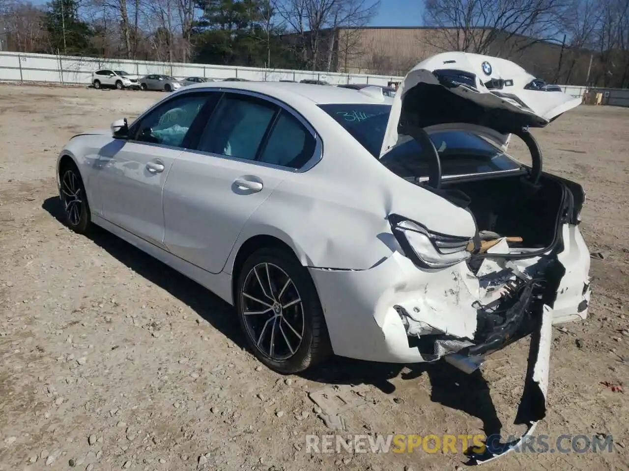 3 Photograph of a damaged car 3MW5R7J09L8B24228 BMW 3 SERIES 2020