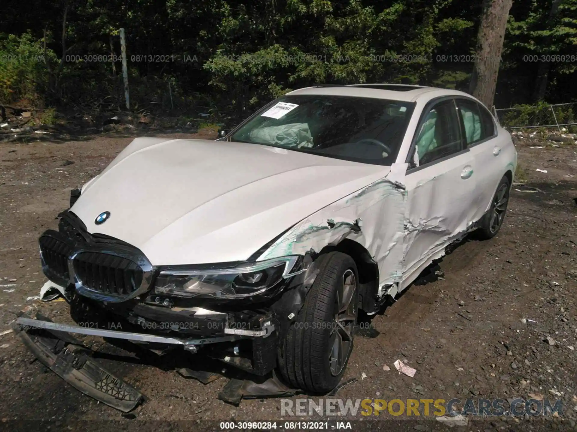 2 Photograph of a damaged car 3MW5R7J09L8B26674 BMW 3 SERIES 2020