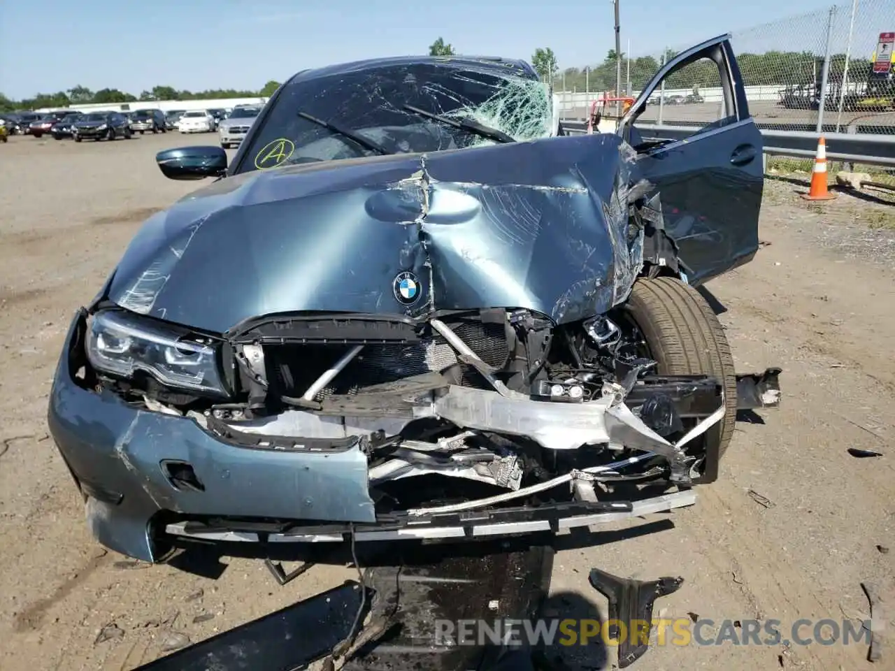 7 Photograph of a damaged car 3MW5R7J09L8B33737 BMW 3 SERIES 2020