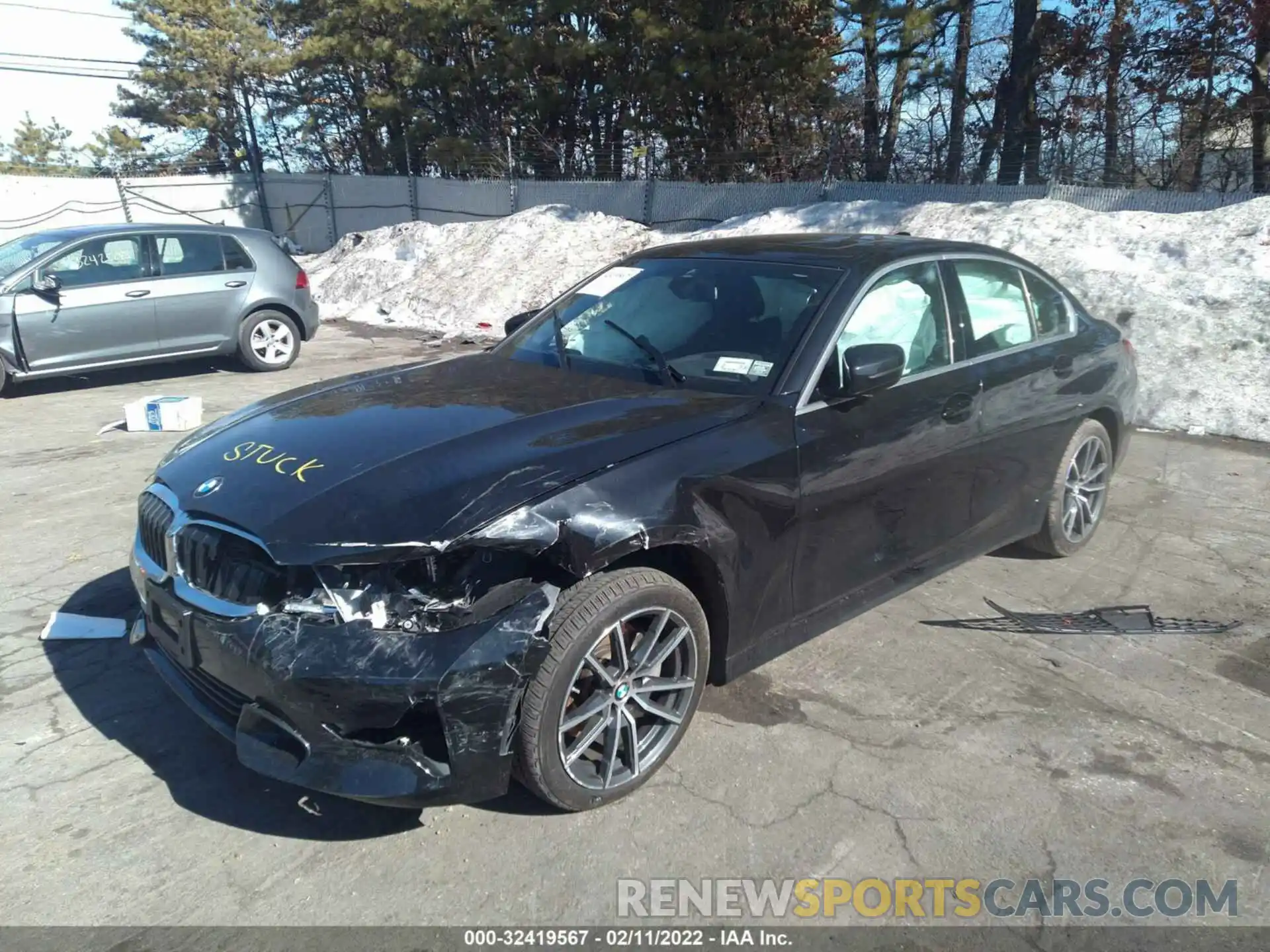 2 Photograph of a damaged car 3MW5R7J09L8B40896 BMW 3 SERIES 2020