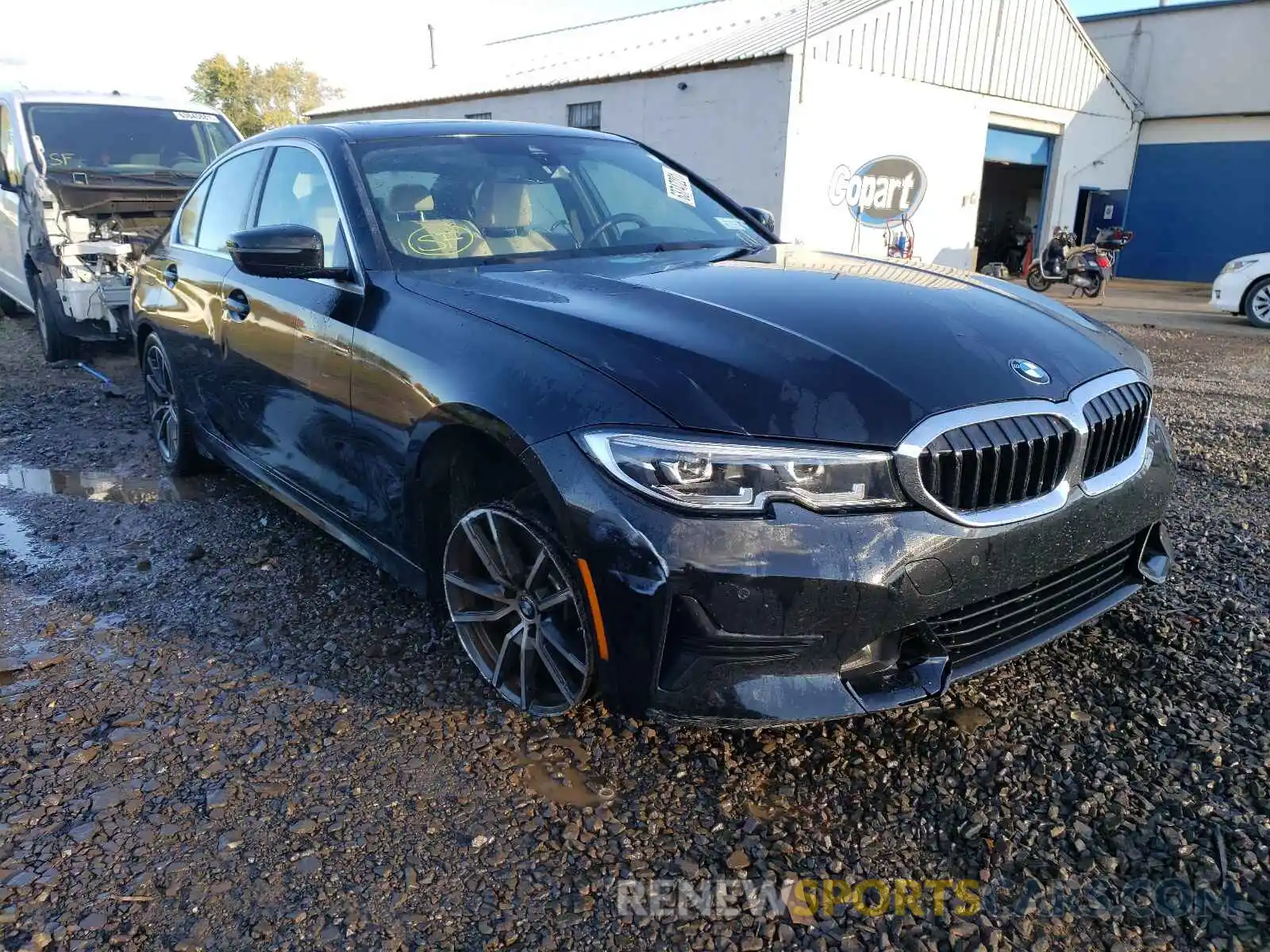 1 Фотография поврежденного автомобиля 3MW5R7J09L8B42938 BMW 3 SERIES 2020