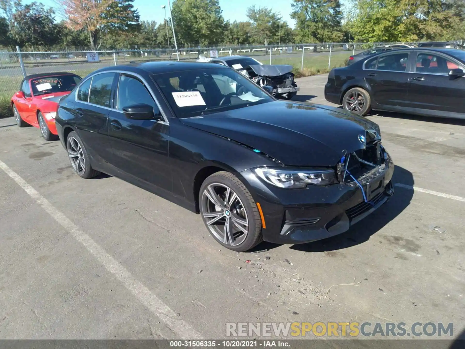 1 Photograph of a damaged car 3MW5R7J09L8B45774 BMW 3 SERIES 2020