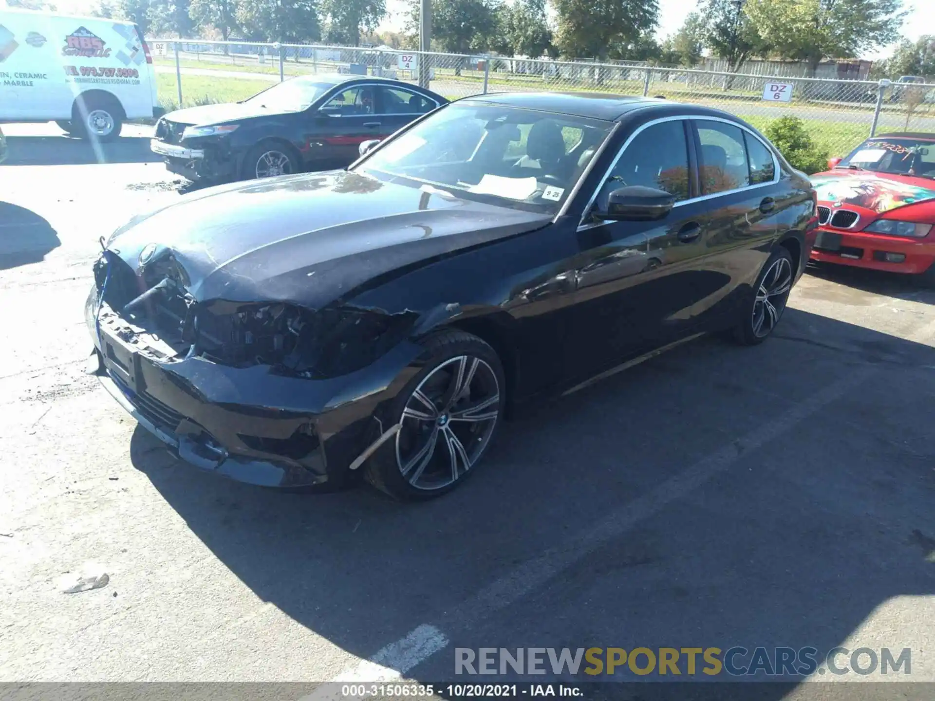 2 Photograph of a damaged car 3MW5R7J09L8B45774 BMW 3 SERIES 2020