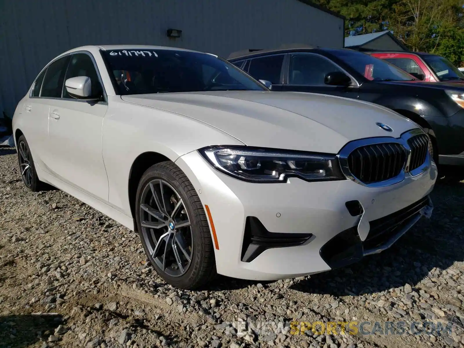 1 Photograph of a damaged car 3MW5R7J0XL8B01007 BMW 3 SERIES 2020