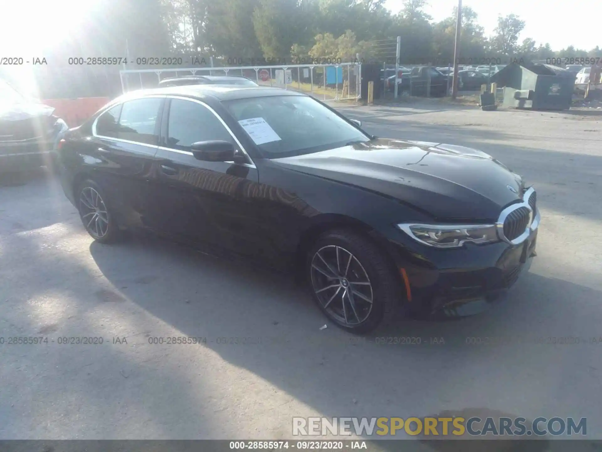 1 Photograph of a damaged car 3MW5R7J0XL8B05820 BMW 3 SERIES 2020