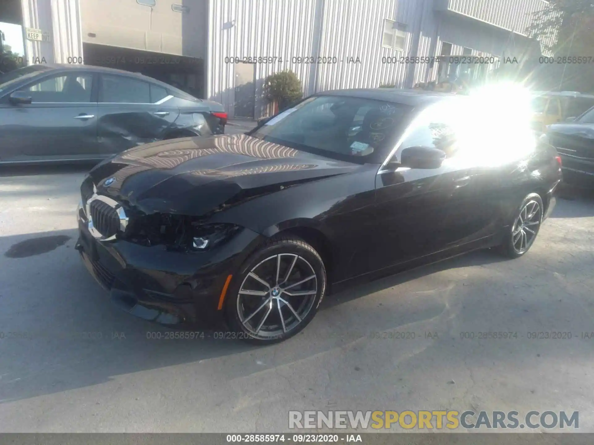 2 Photograph of a damaged car 3MW5R7J0XL8B05820 BMW 3 SERIES 2020