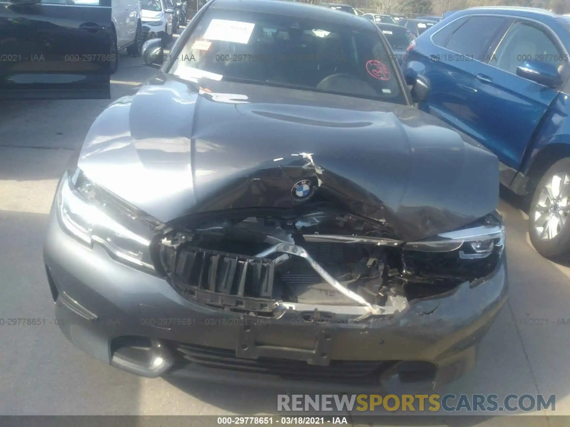 6 Photograph of a damaged car 3MW5R7J0XL8B09205 BMW 3 SERIES 2020