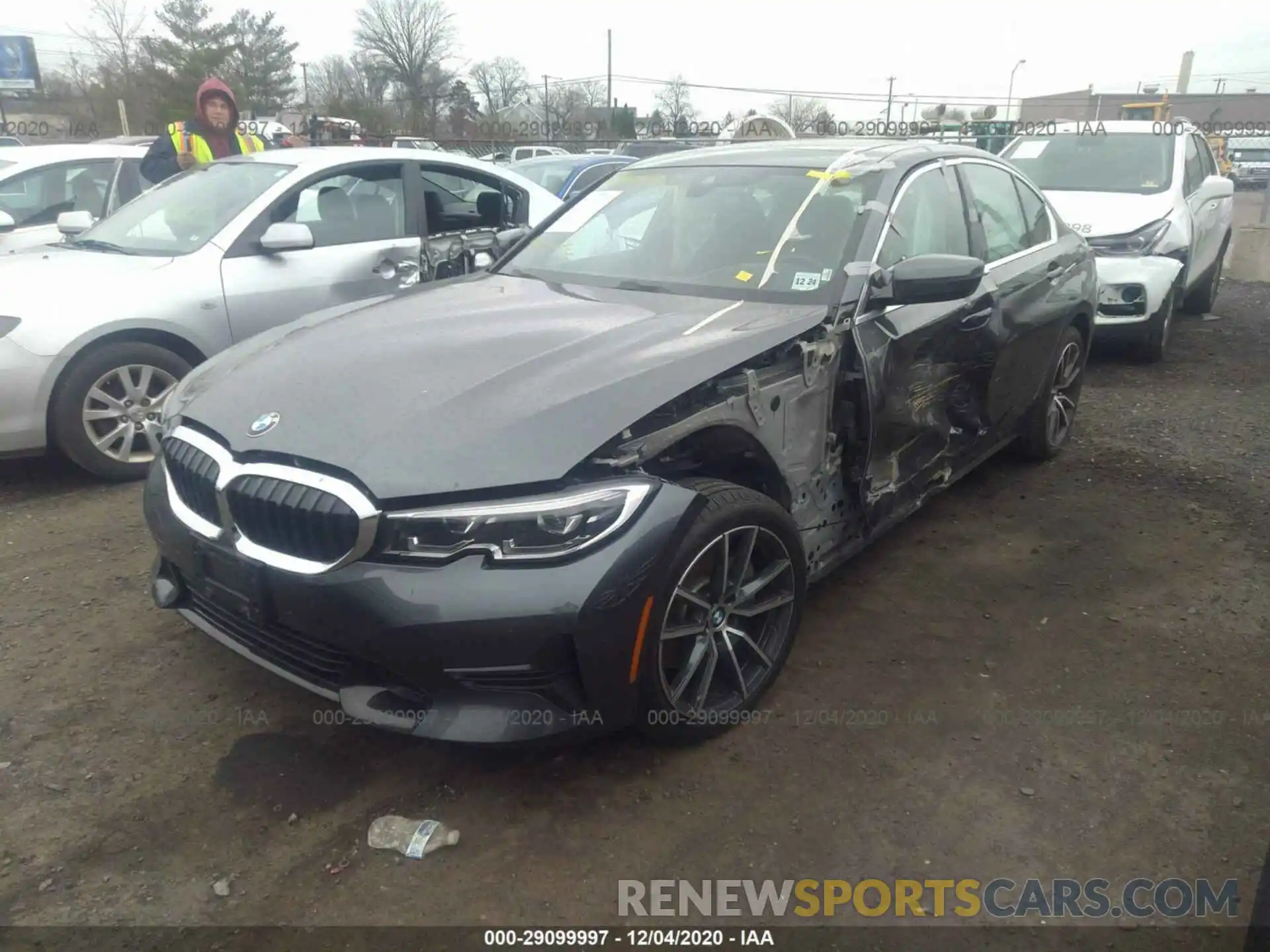 6 Photograph of a damaged car 3MW5R7J0XL8B09656 BMW 3 SERIES 2020