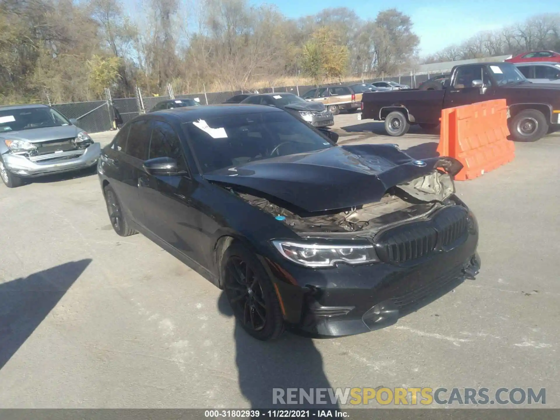 1 Photograph of a damaged car 3MW5R7J0XL8B10354 BMW 3 SERIES 2020