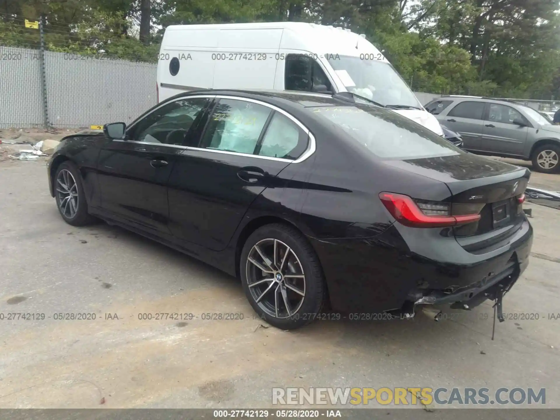 3 Photograph of a damaged car 3MW5R7J0XL8B13335 BMW 3 SERIES 2020