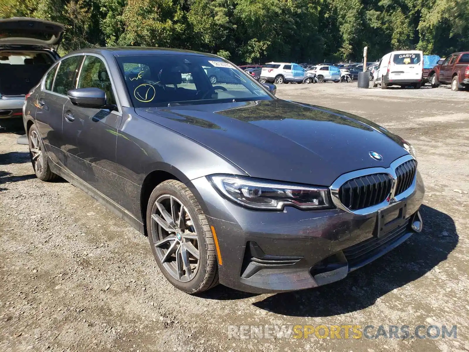 1 Photograph of a damaged car 3MW5R7J0XL8B15182 BMW 3 SERIES 2020