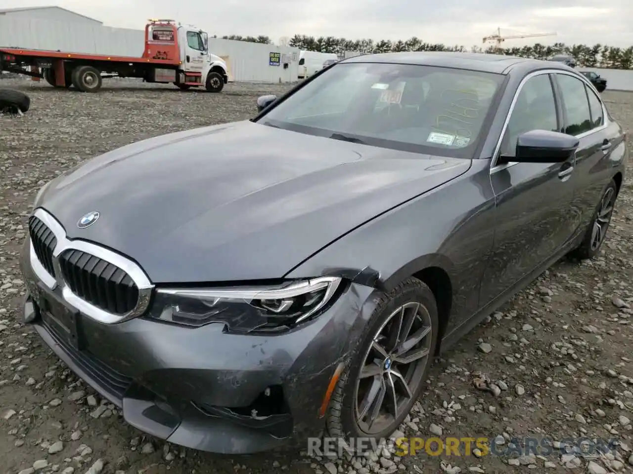 2 Photograph of a damaged car 3MW5R7J0XL8B15909 BMW 3 SERIES 2020