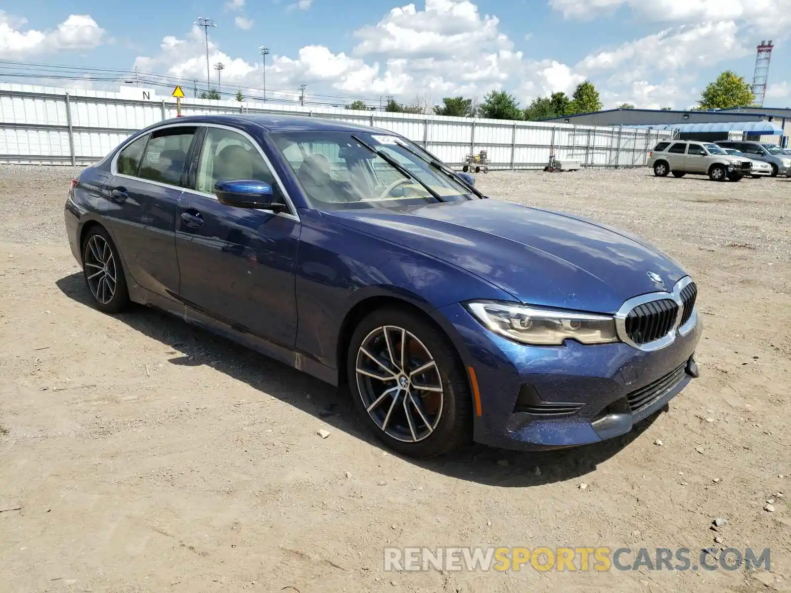 1 Photograph of a damaged car 3MW5R7J0XL8B17739 BMW 3 SERIES 2020