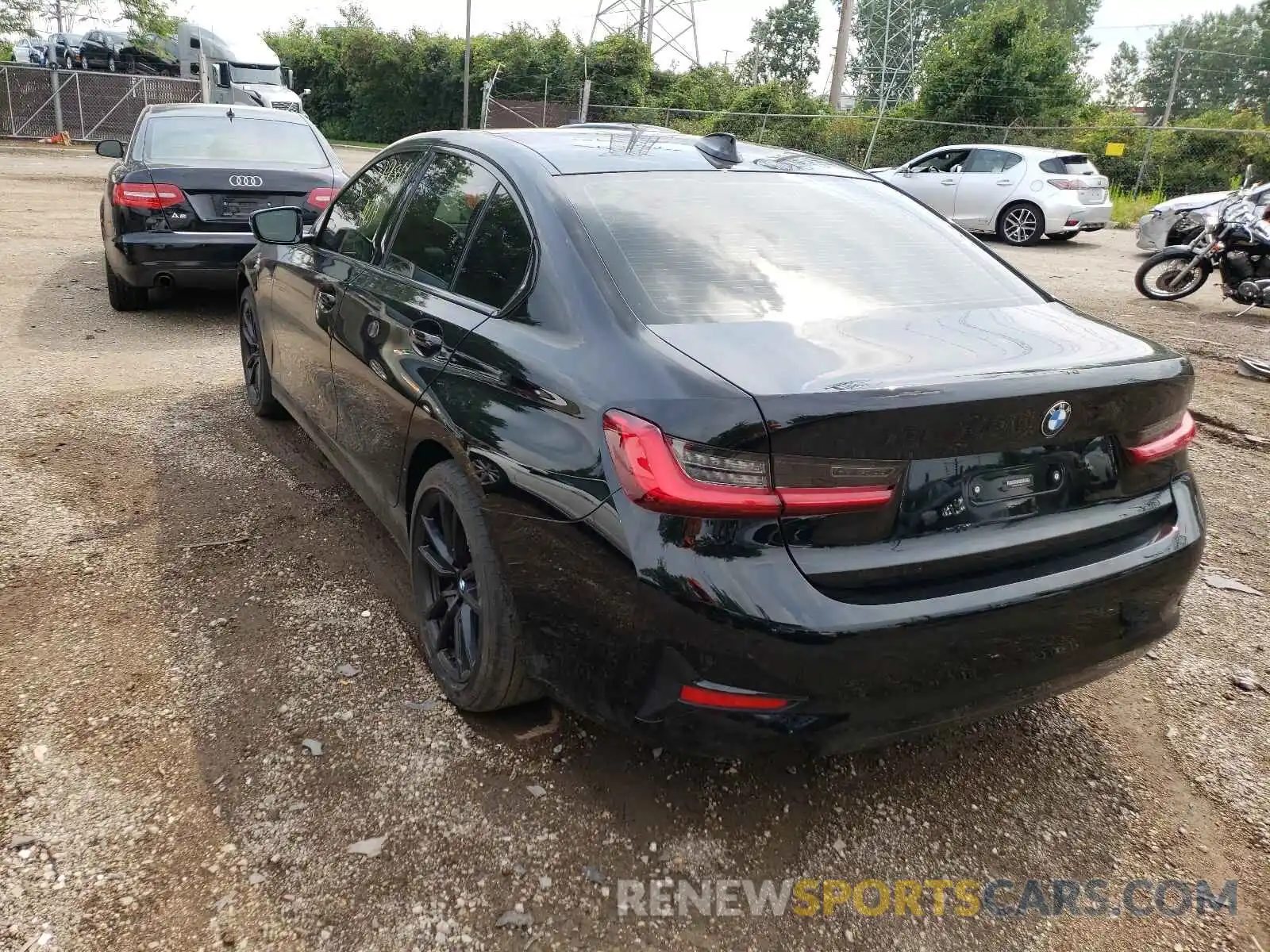 3 Photograph of a damaged car 3MW5R7J0XL8B21175 BMW 3 SERIES 2020