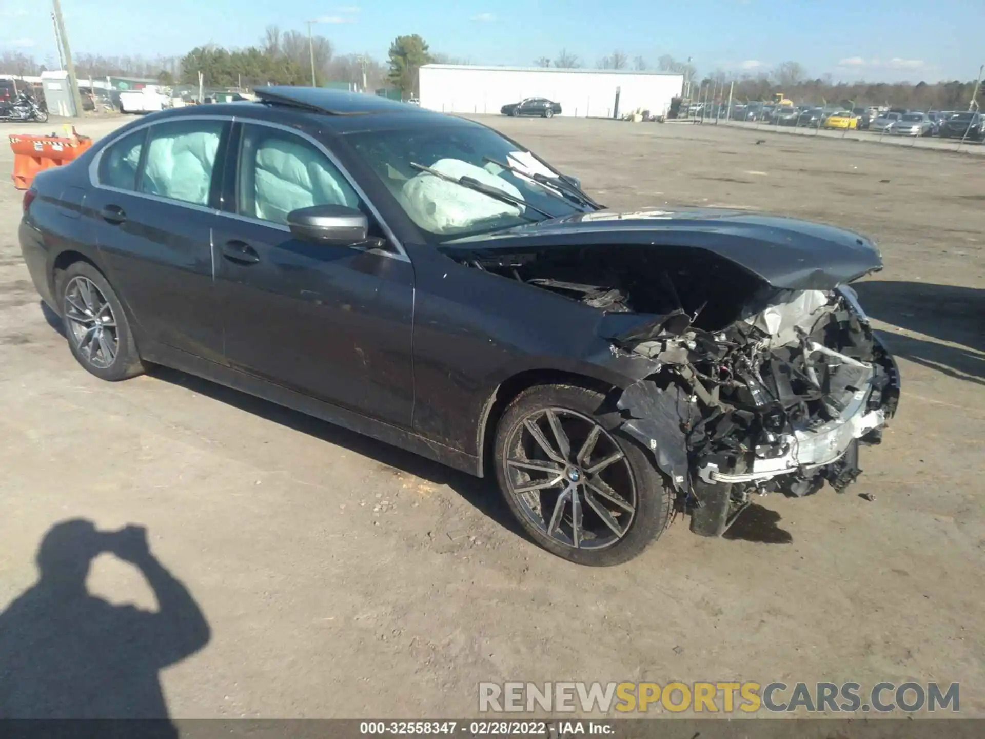 1 Photograph of a damaged car 3MW5R7J0XL8B24349 BMW 3 SERIES 2020