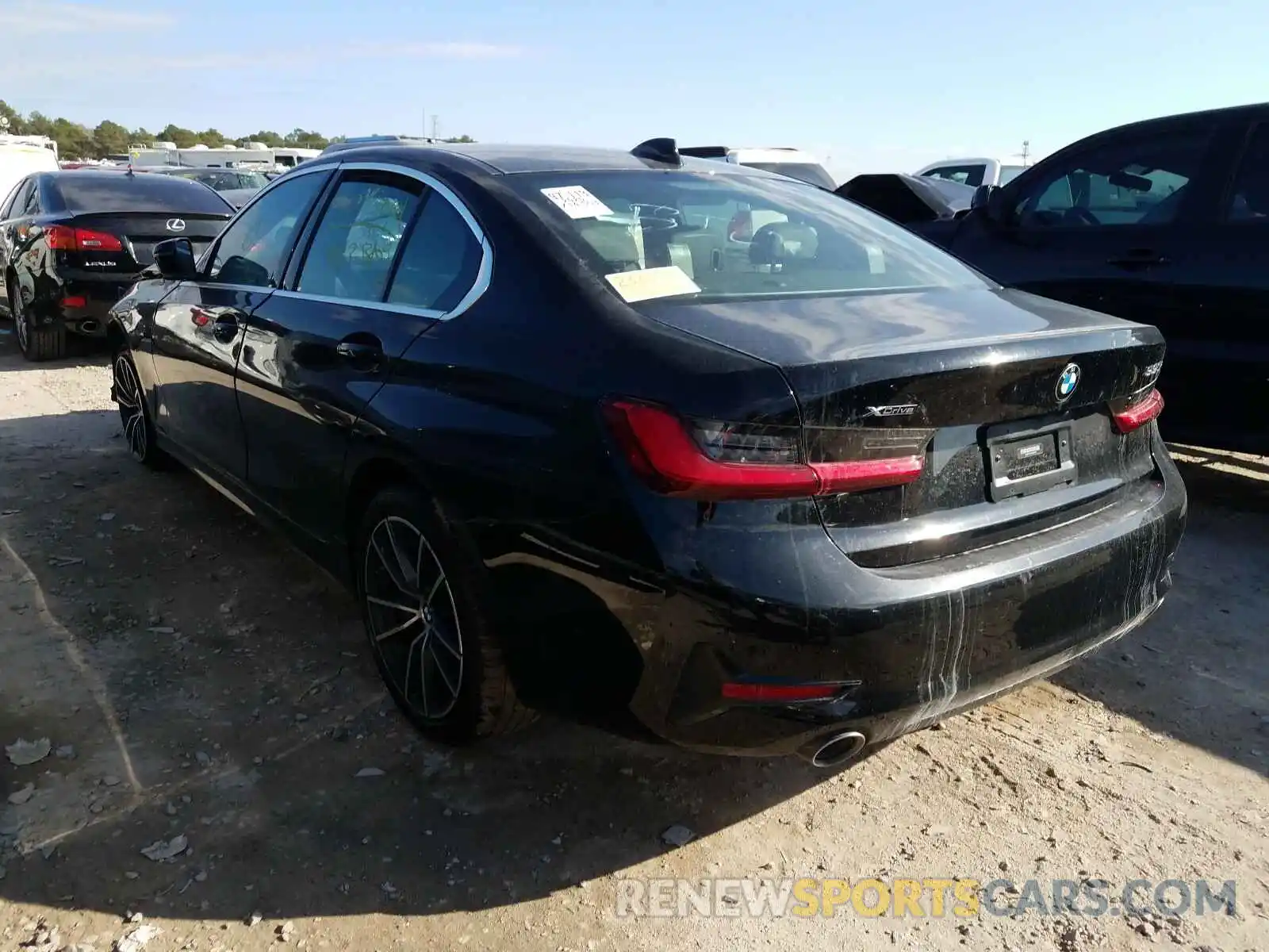 3 Photograph of a damaged car 3MW5R7J0XL8B24593 BMW 3 SERIES 2020