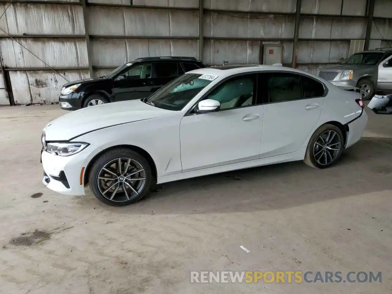 1 Photograph of a damaged car 3MW5R7J0XL8B29194 BMW 3 SERIES 2020