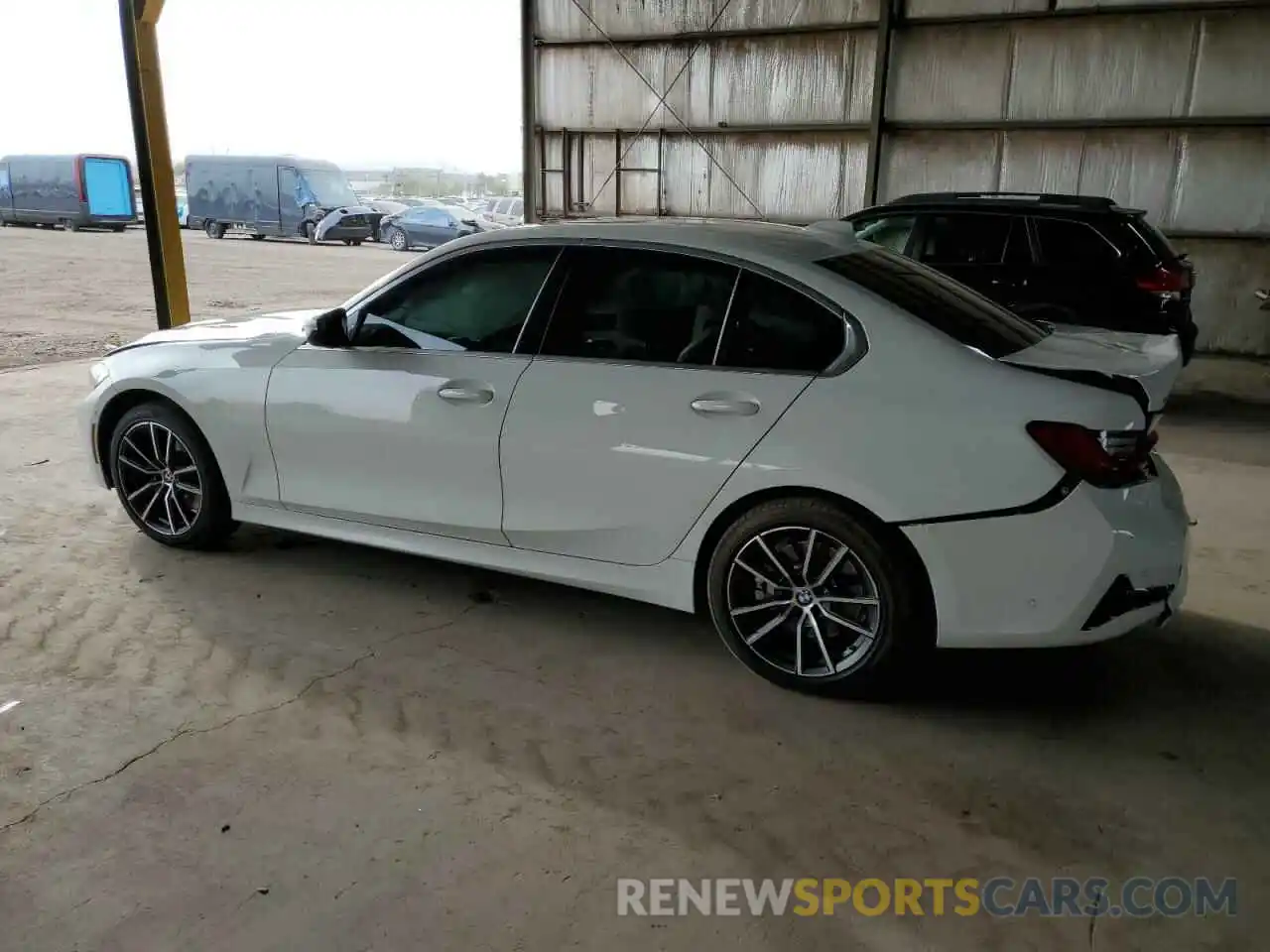 2 Photograph of a damaged car 3MW5R7J0XL8B29194 BMW 3 SERIES 2020