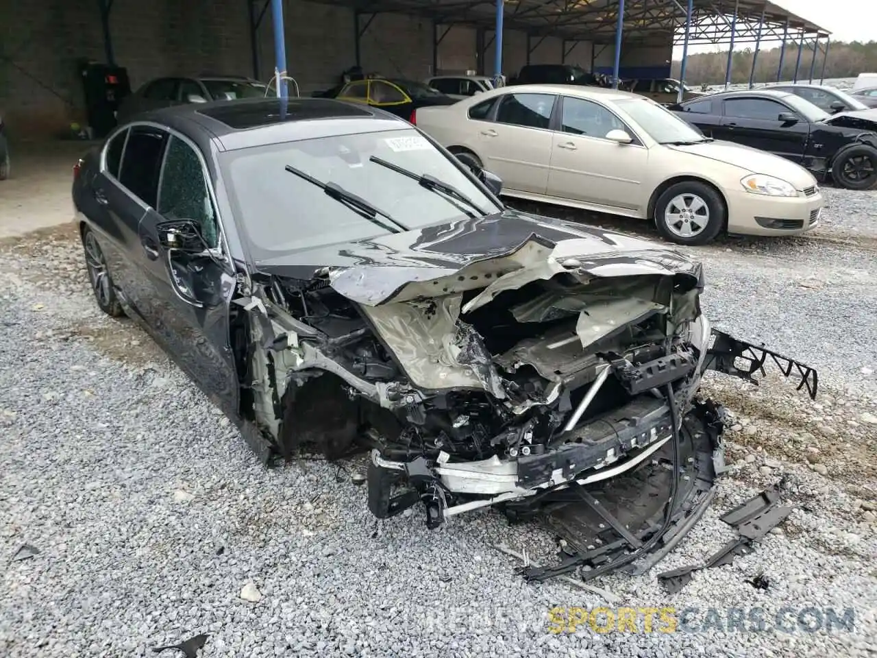 9 Photograph of a damaged car 3MW5R7J0XL8B29275 BMW 3 SERIES 2020