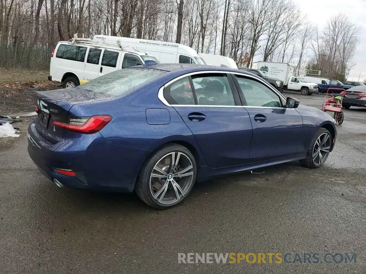 3 Photograph of a damaged car 3MW5R7J0XL8B36307 BMW 3 SERIES 2020