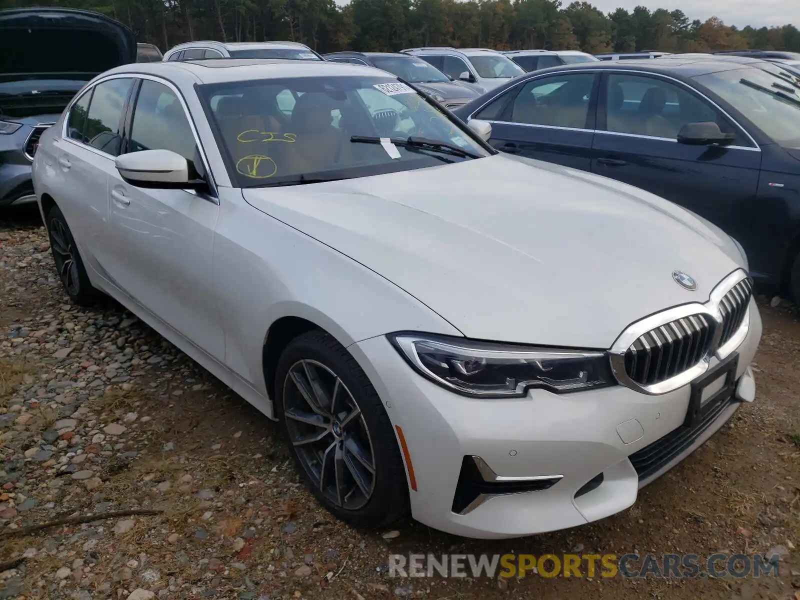 1 Photograph of a damaged car 3MW5R7J0XL8B37957 BMW 3 SERIES 2020