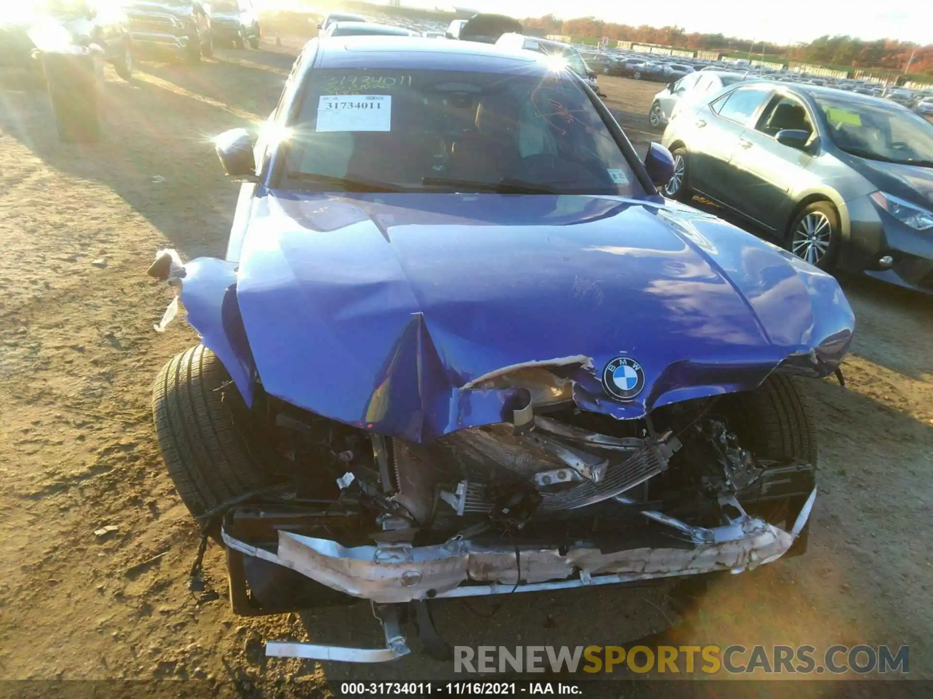 6 Photograph of a damaged car 3MW5R7J0XL8B45220 BMW 3 SERIES 2020