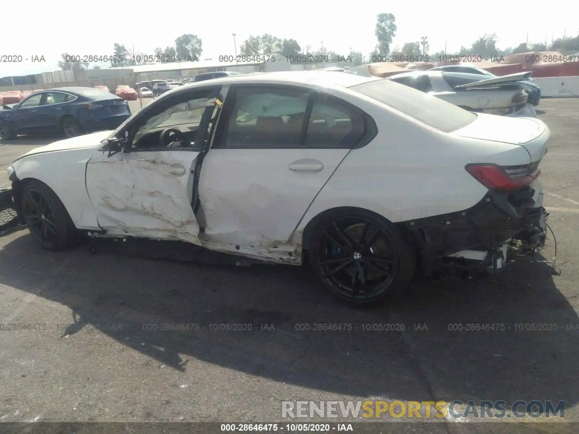 6 Photograph of a damaged car 3MW5U7J00L8B40168 BMW 3 SERIES 2020