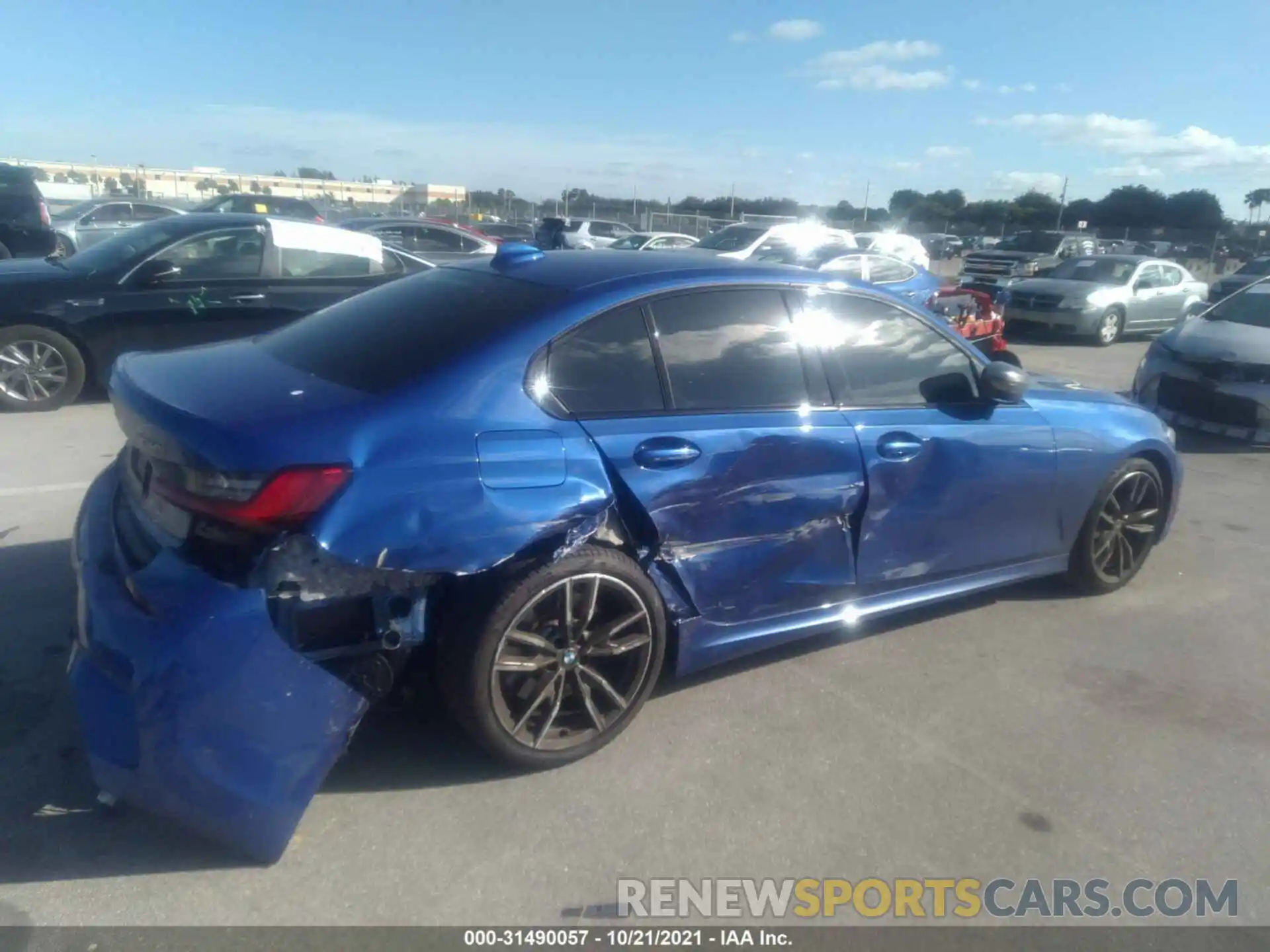 6 Photograph of a damaged car 3MW5U7J00L8B44821 BMW 3 SERIES 2020