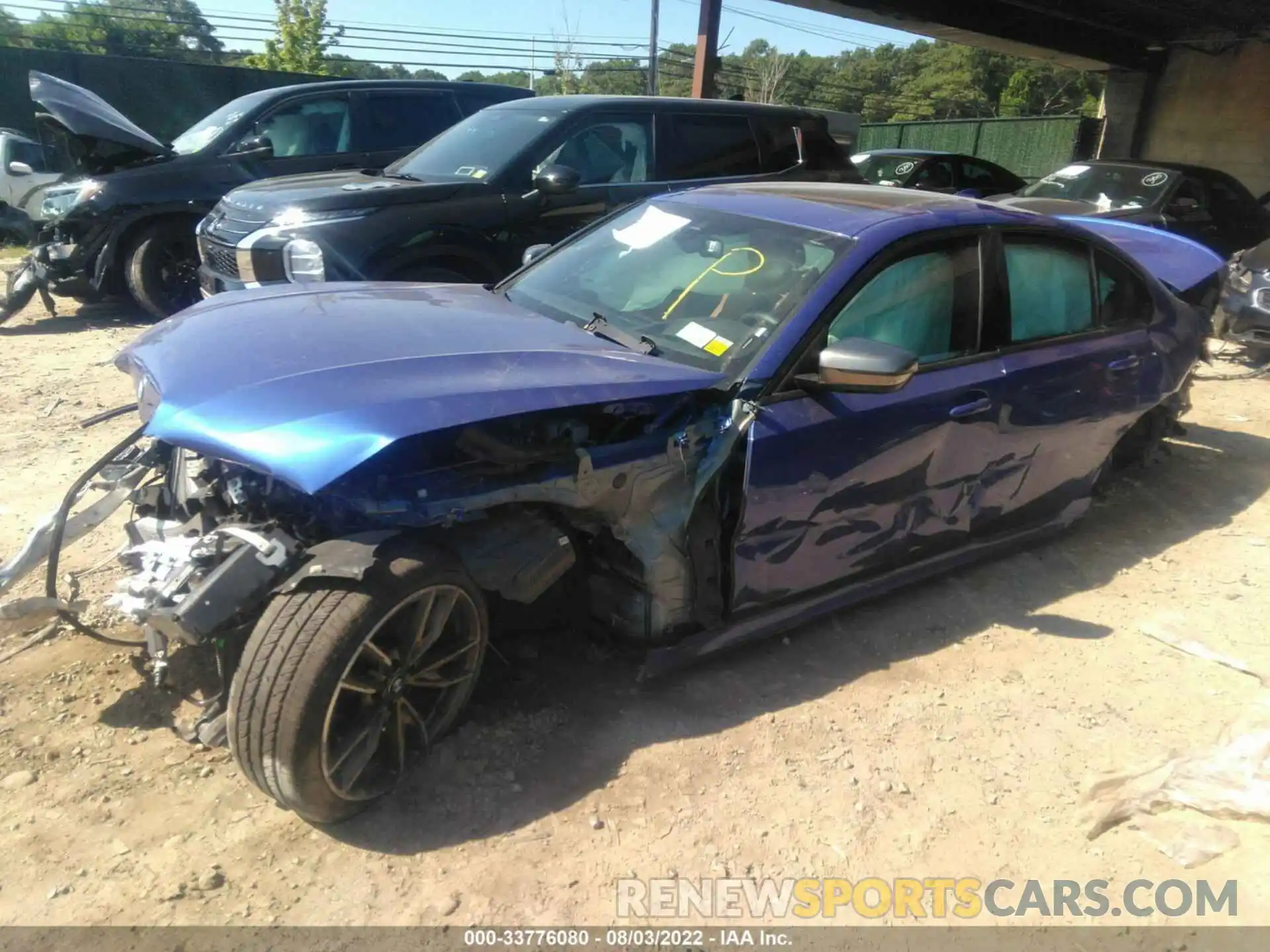 6 Photograph of a damaged car 3MW5U7J04L8B45714 BMW 3 SERIES 2020